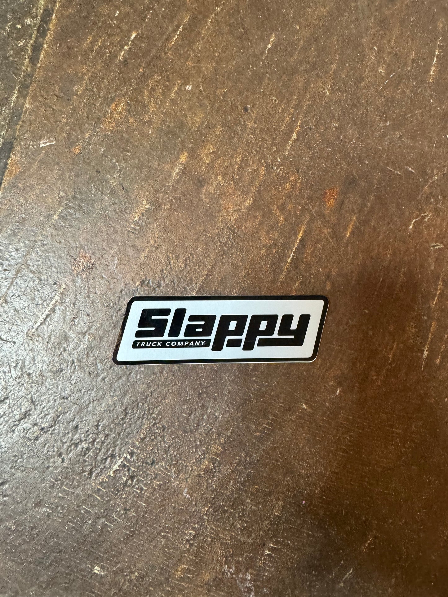 Slappy Trucks Logo Stickers