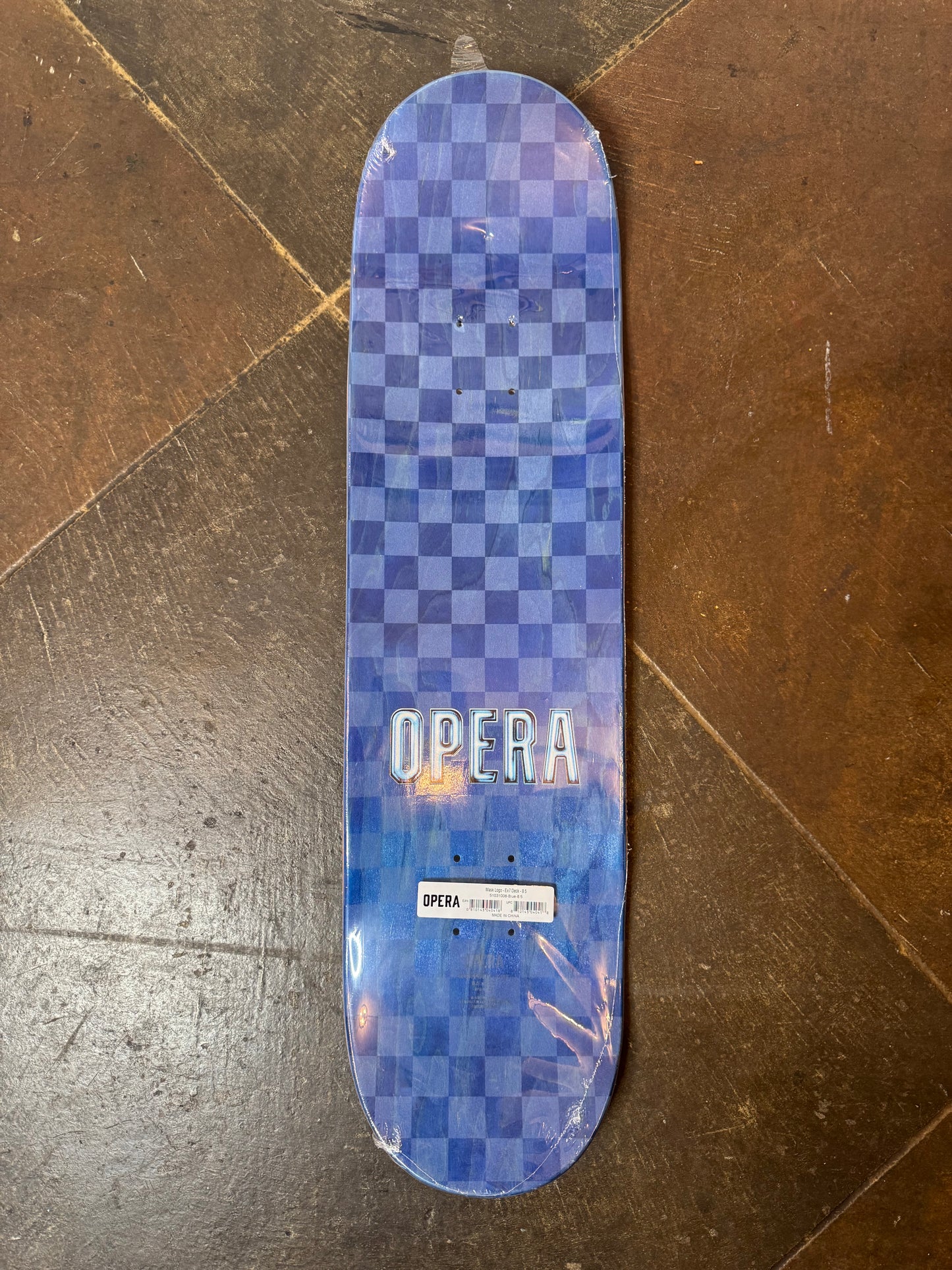 Opera Blue Mask Deck - 8.5