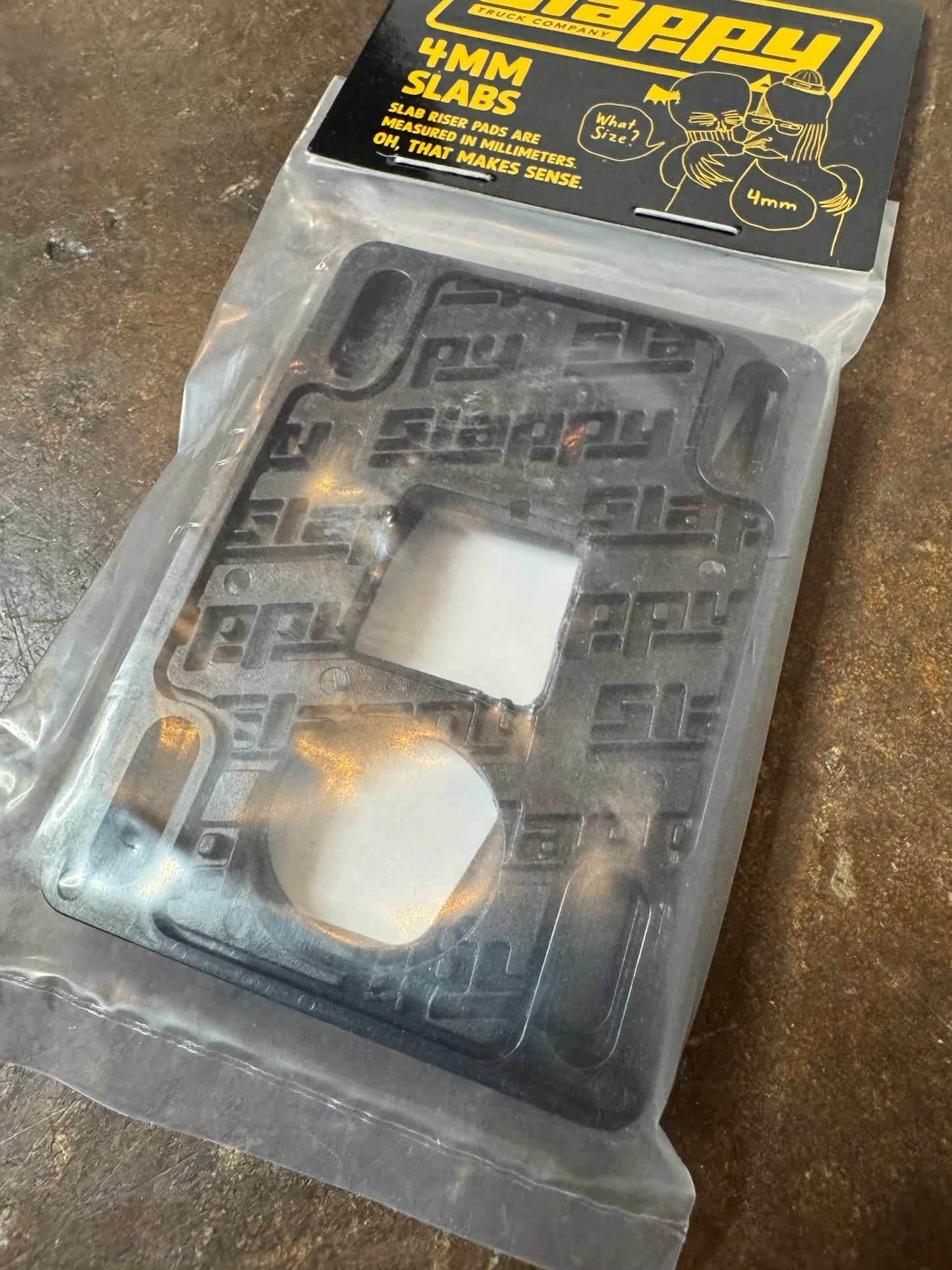 Slappy Risers 4MM Slabs