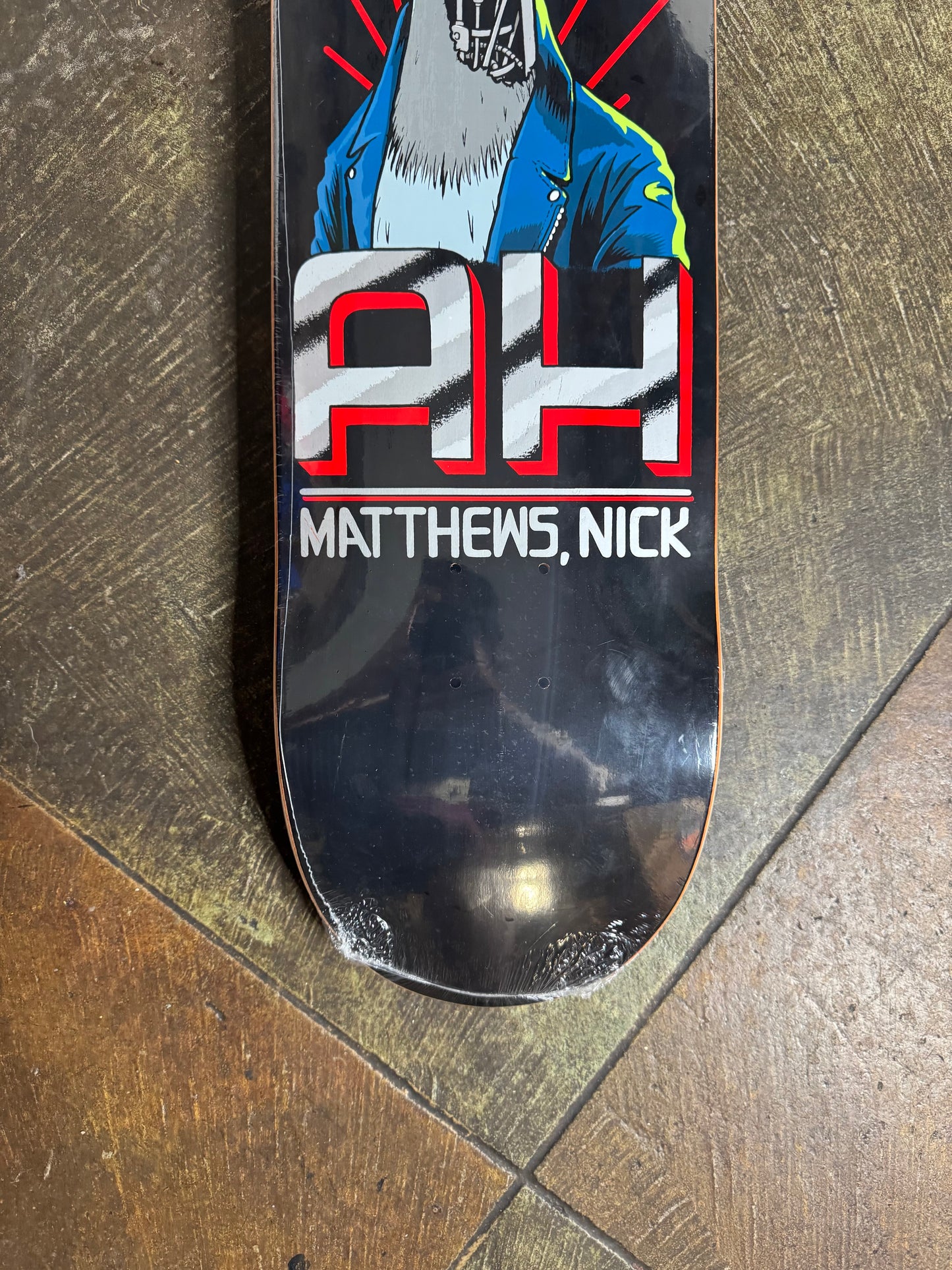 Nick Matthews The Pigeonator Black Deck - 8.5