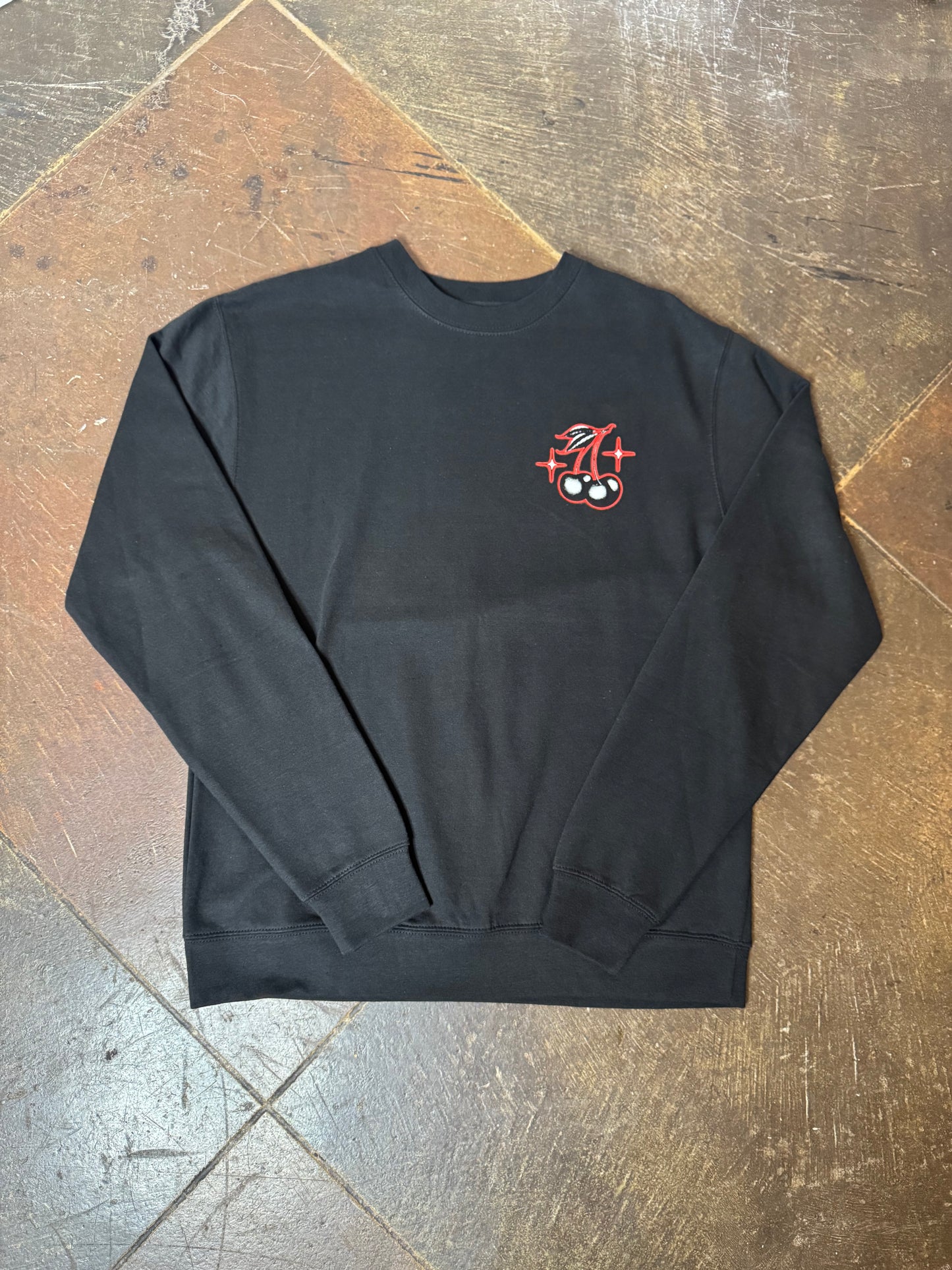 Cherries Charra Red Crewneck