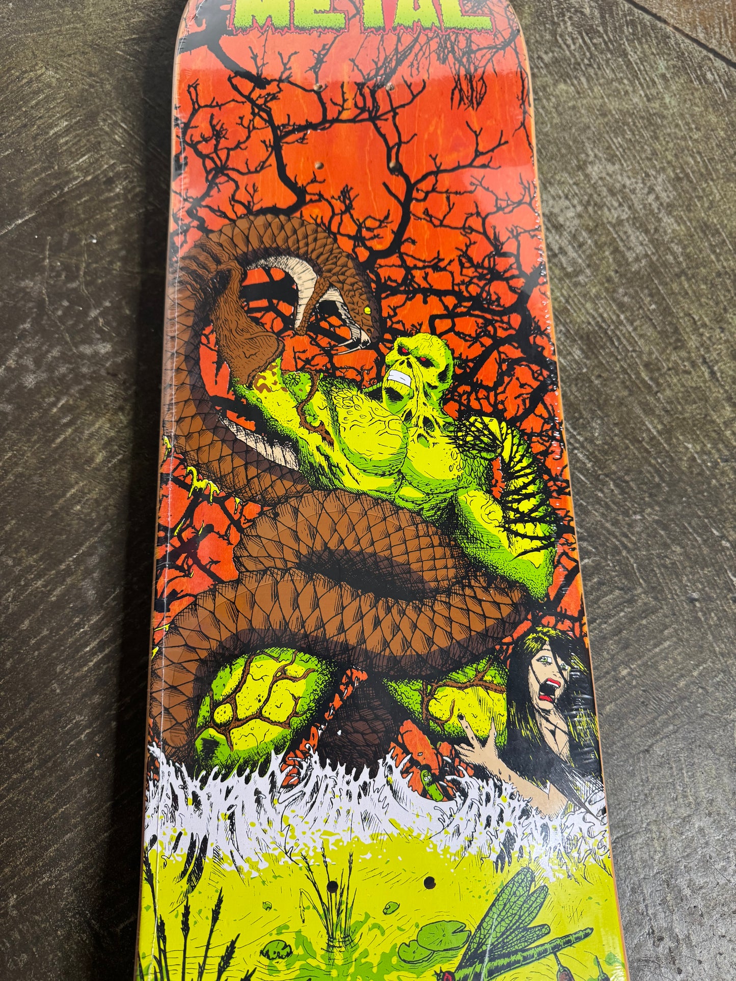Fred Gall Swamp Thing Deck - 8.25