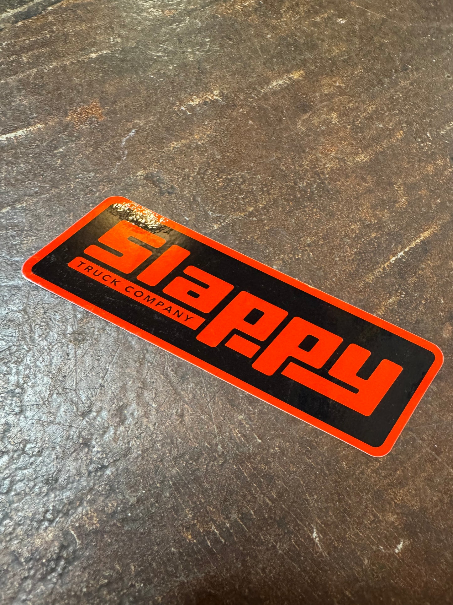 Slappy Trucks Logo Stickers