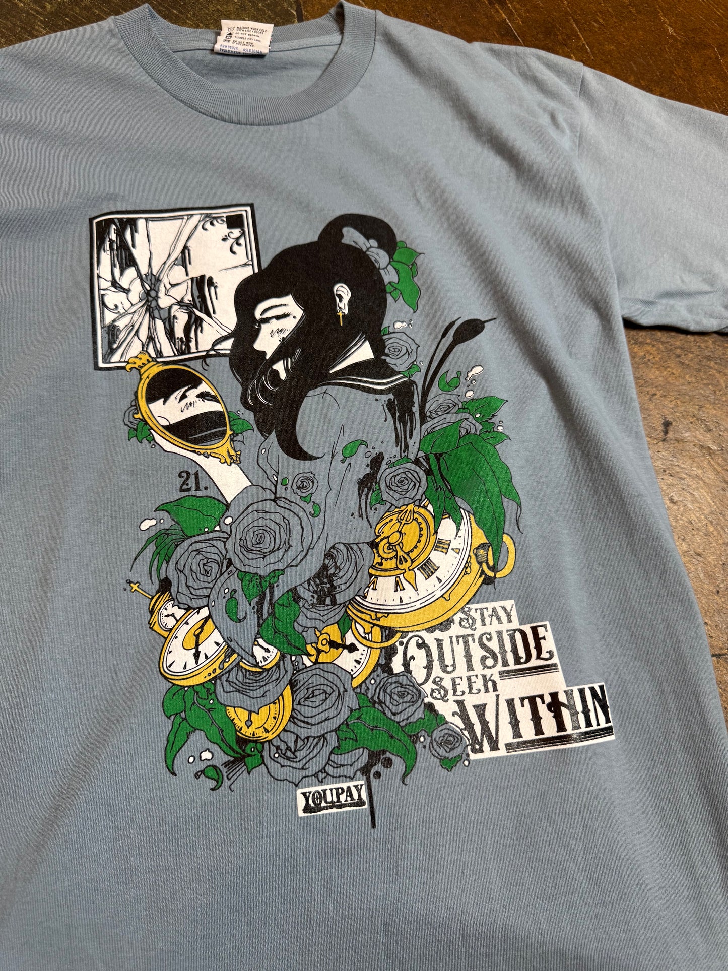 Stay Outside Seek Within Youpay Tee