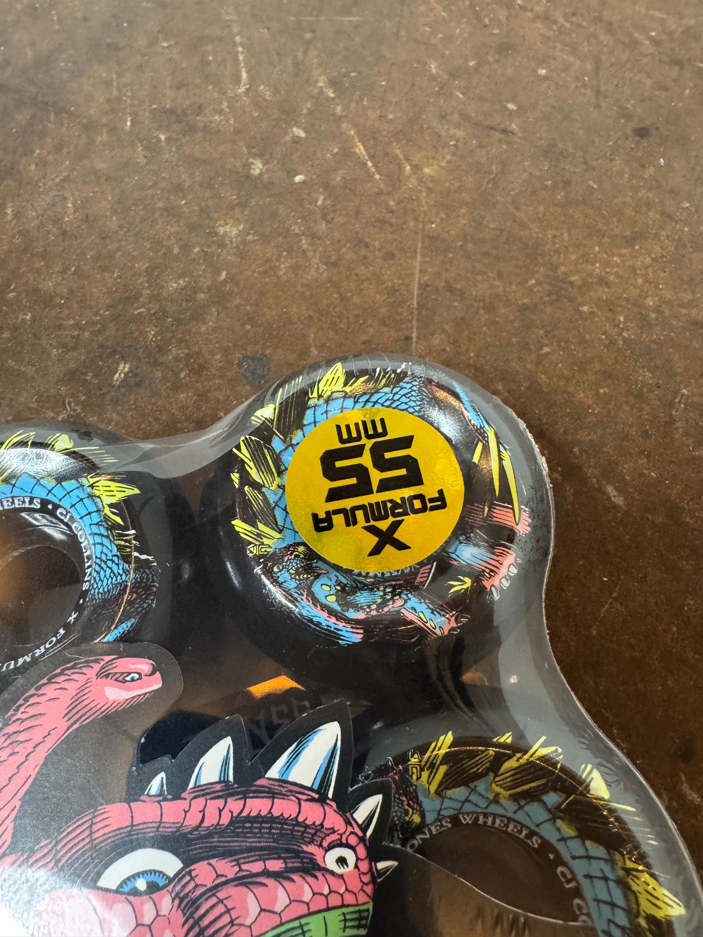 CJ Collins Dino-Sortas 55mm V6 Widecut X99 Black Wheels