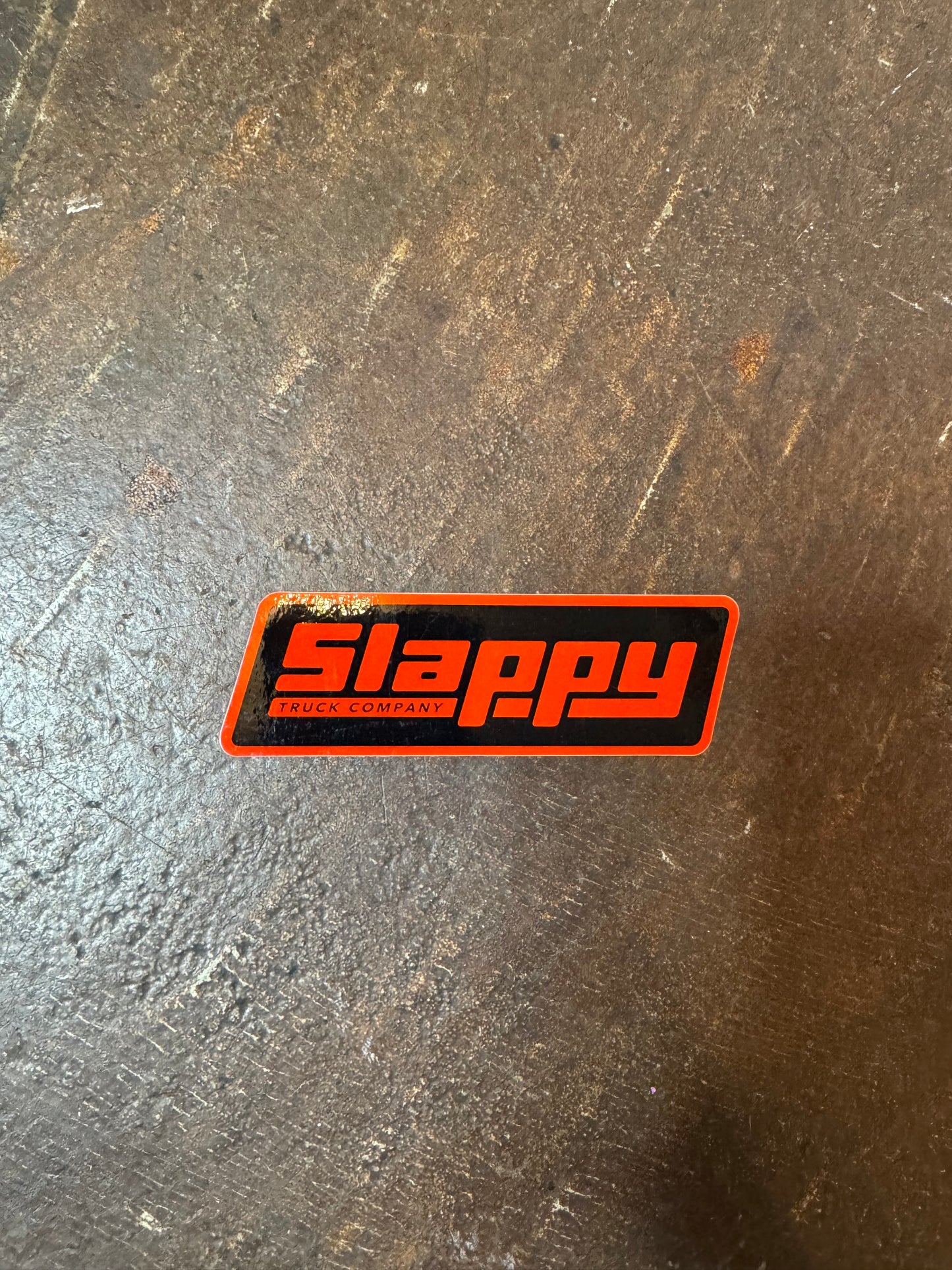 Slappy Trucks Logo Stickers