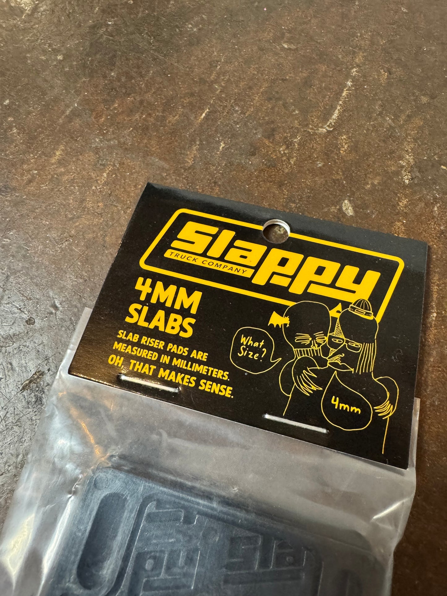 Slappy Risers 4MM Slabs