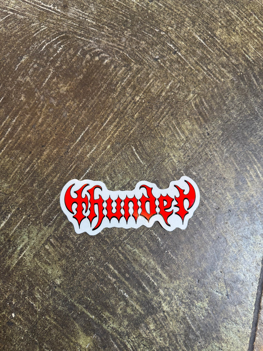 Thunder Catalyst Sticker