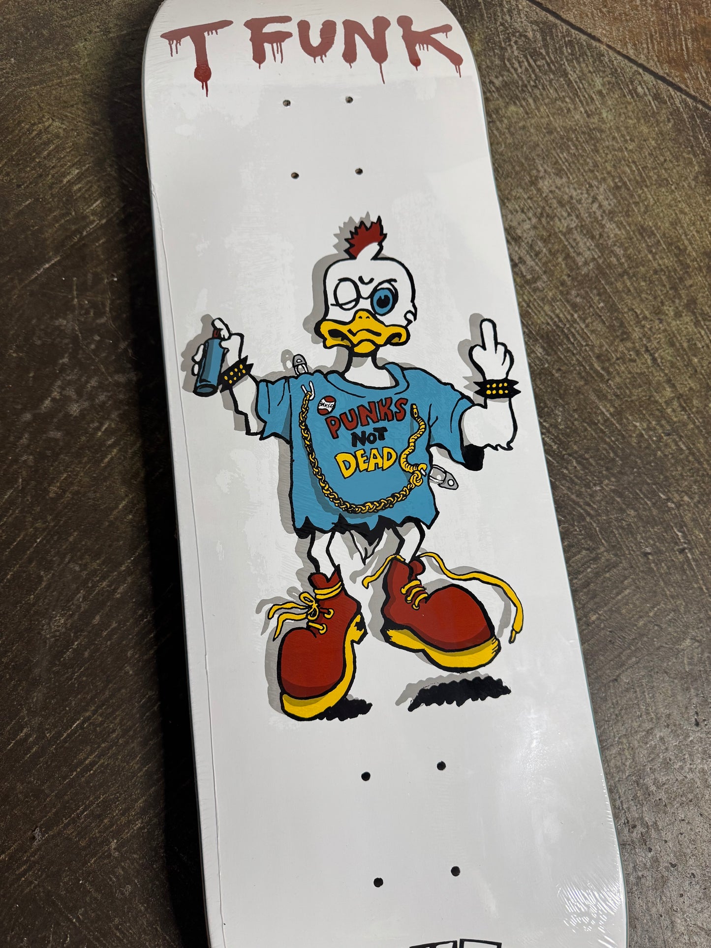 T Funk Punks Not Dead Deck - 9.0