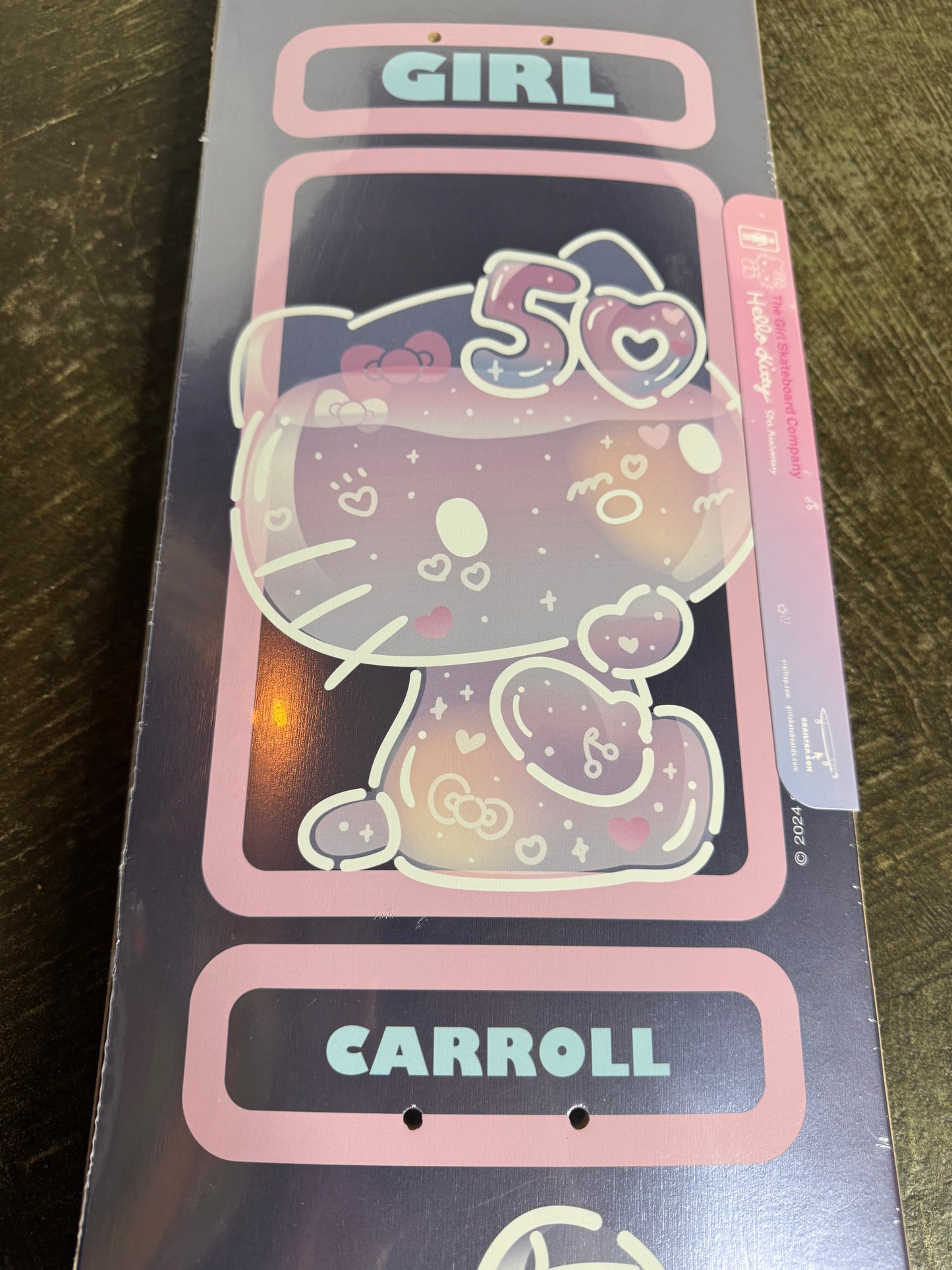 Carroll Hello Kitty 50 Year Anniversary Deck - 8.25
