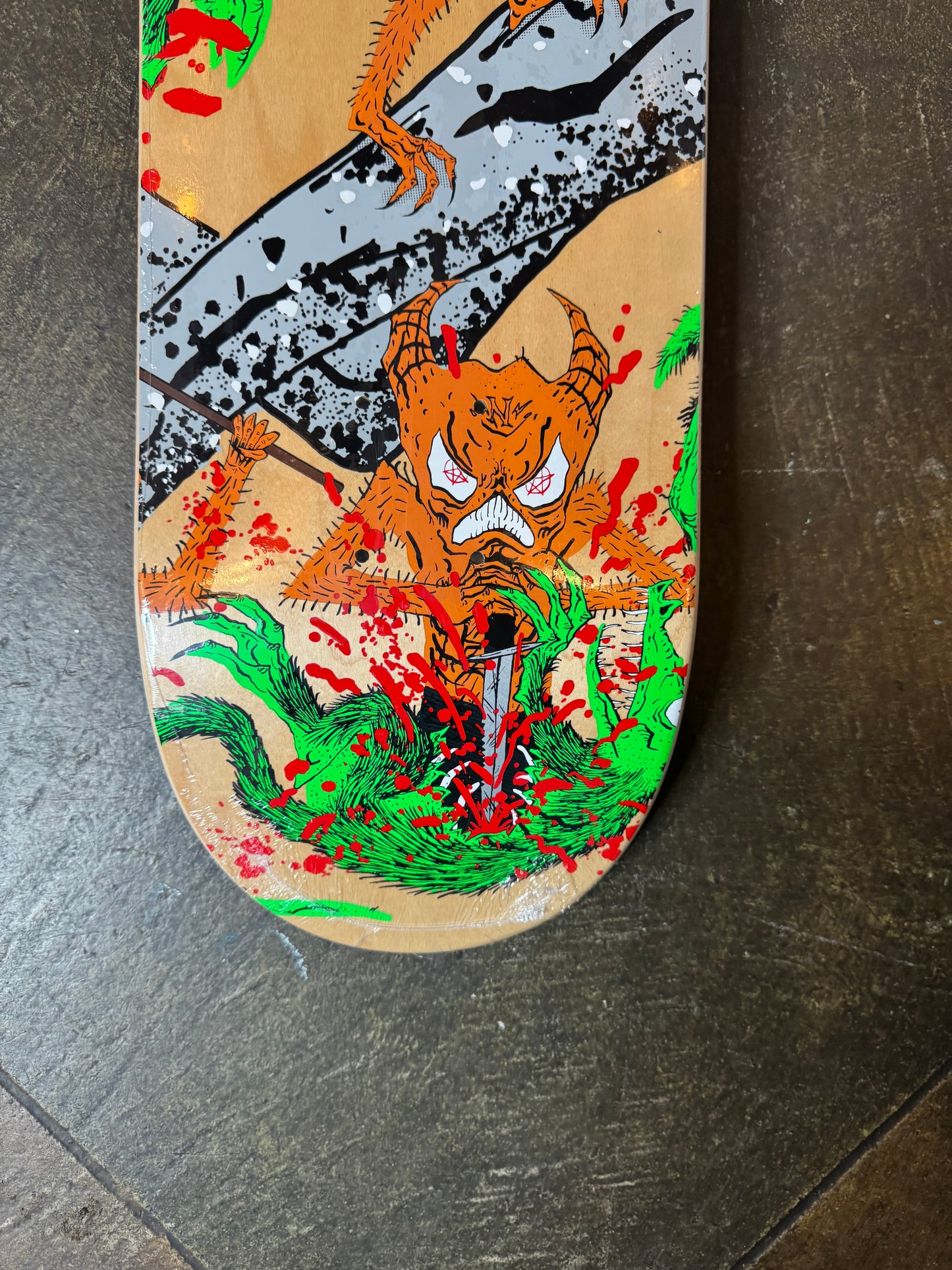 Riley Hawk Toxic Rats Deck - 8.12