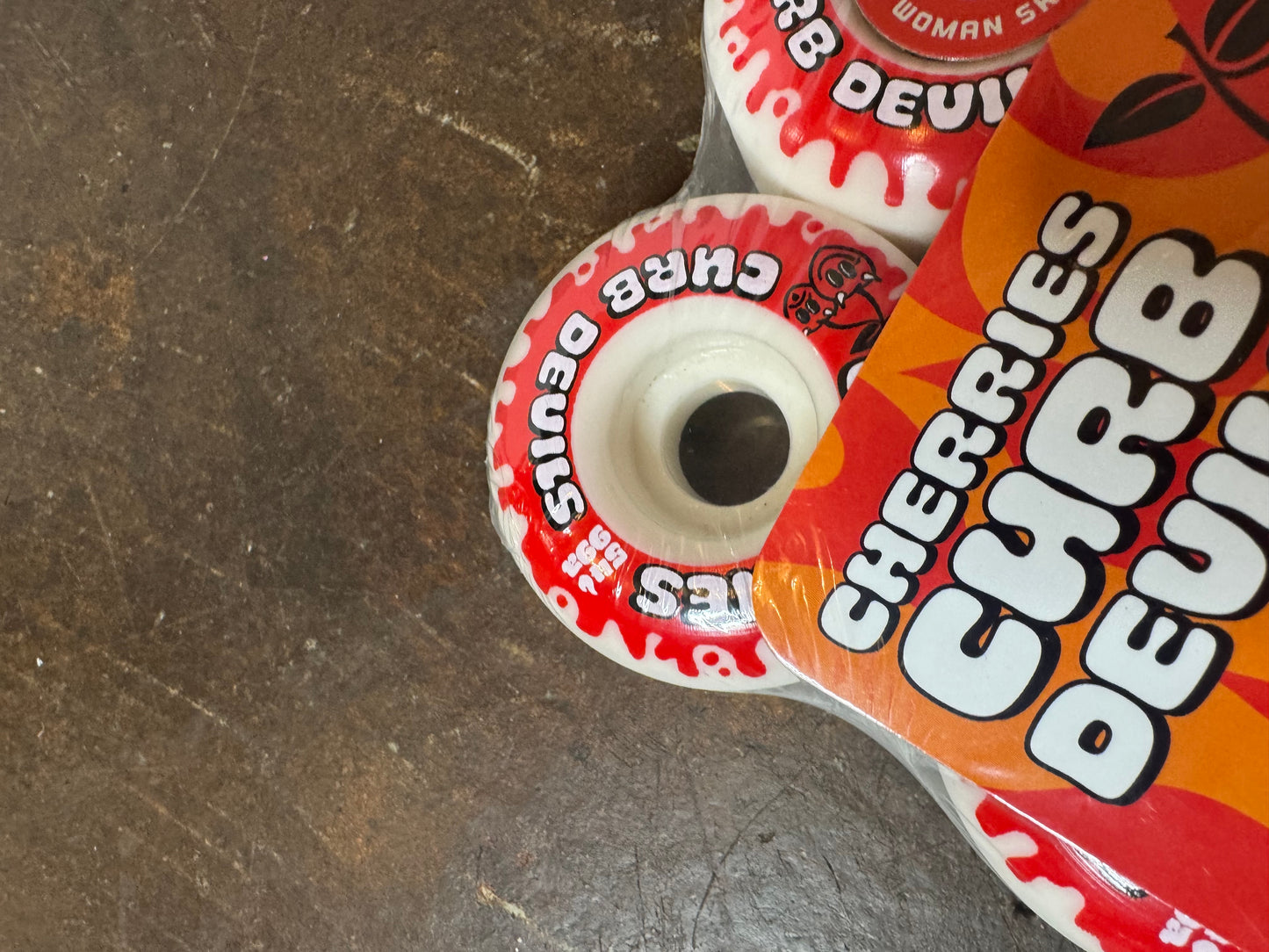 Curb Devils White 54mm 99A Wheels