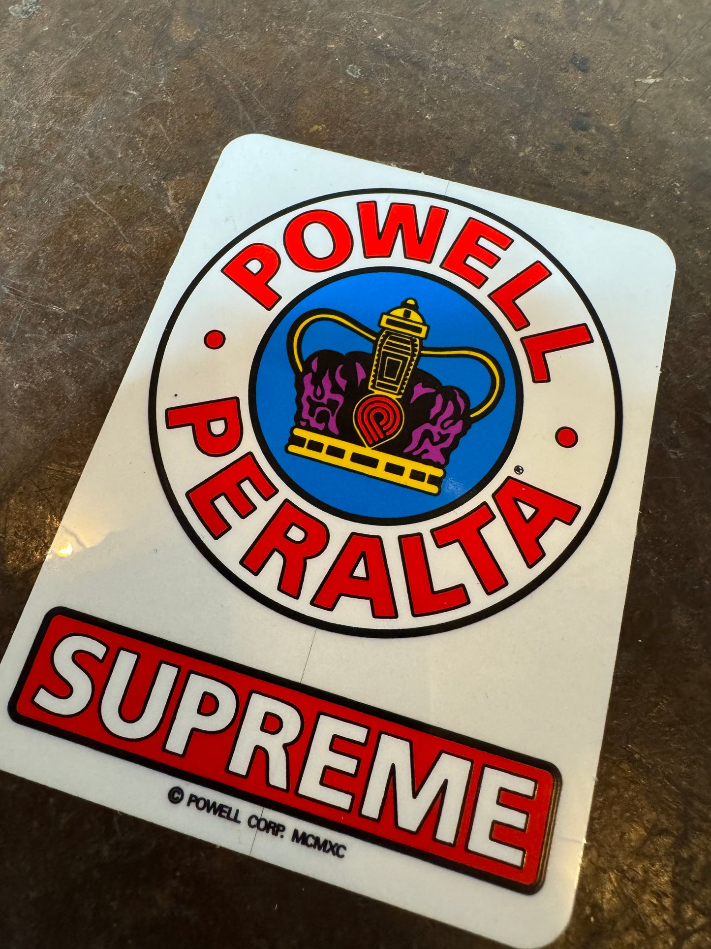 Powell Peralta Supreme Sticker