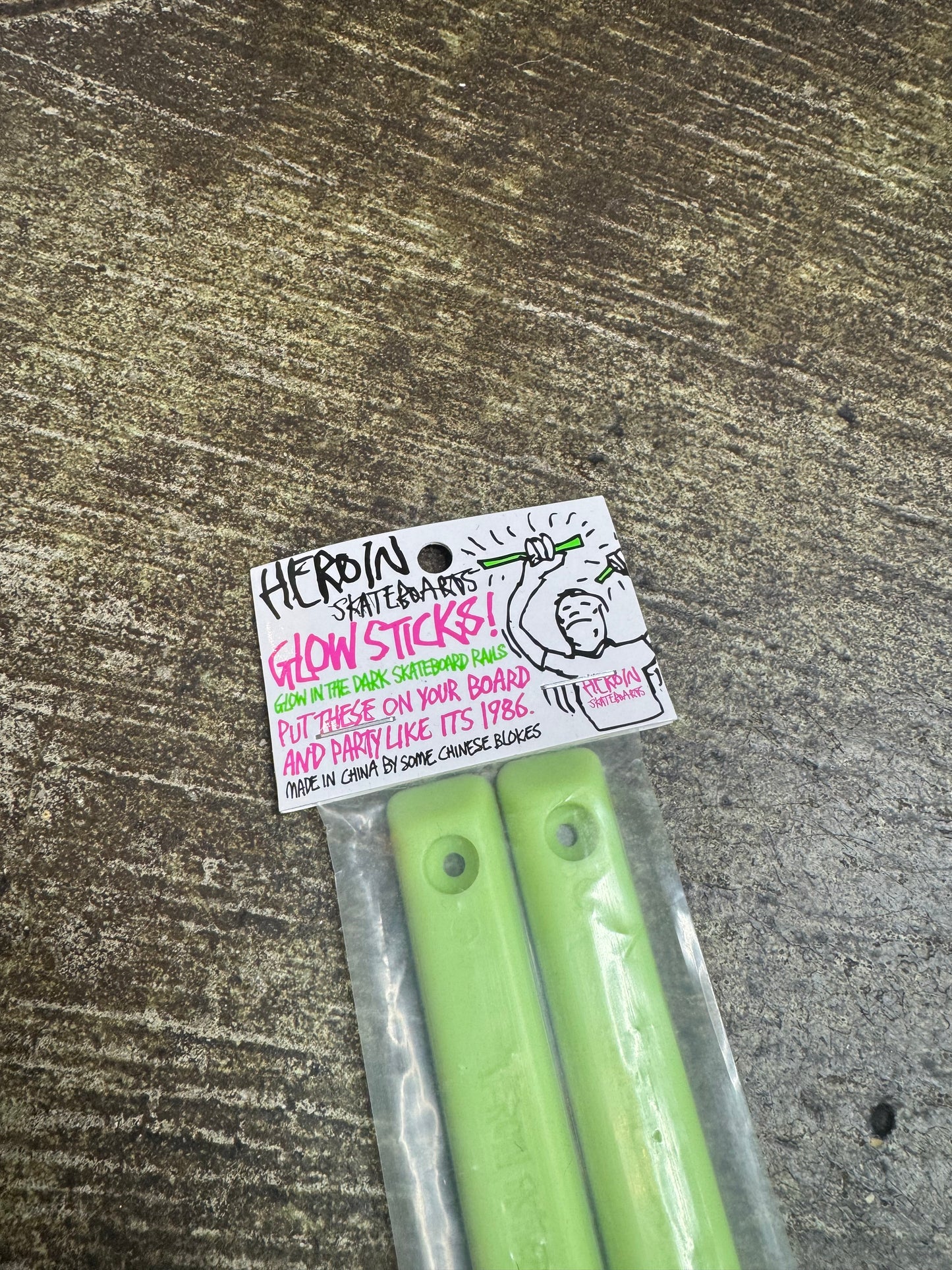 Glow Sticks - Glow in the Dark Rails