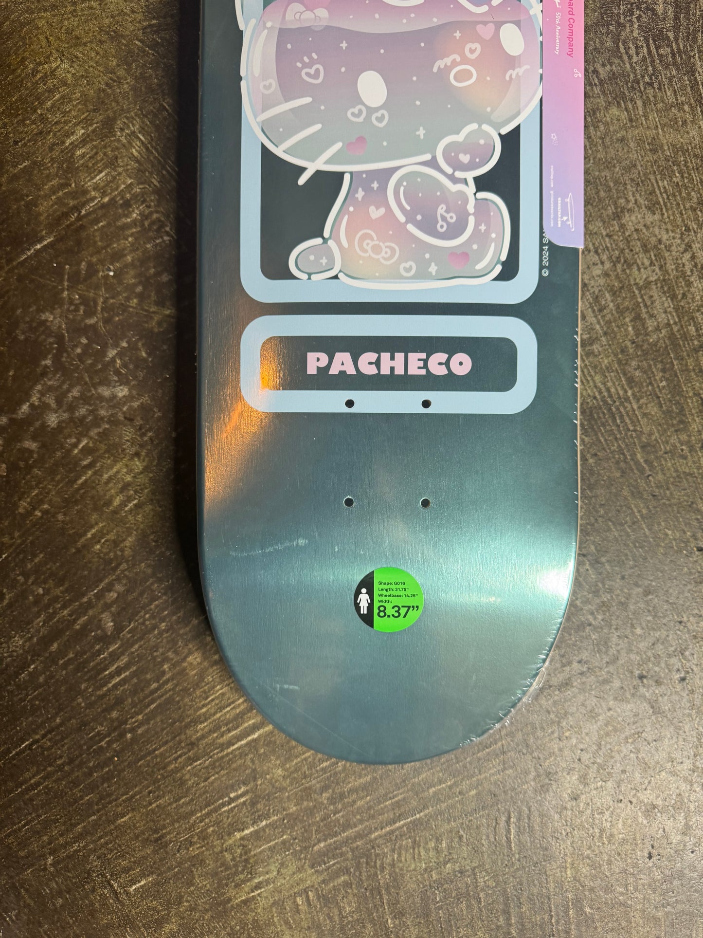 Pacheco Hello Kitty 50 Year Anniversary Deck - 8.38