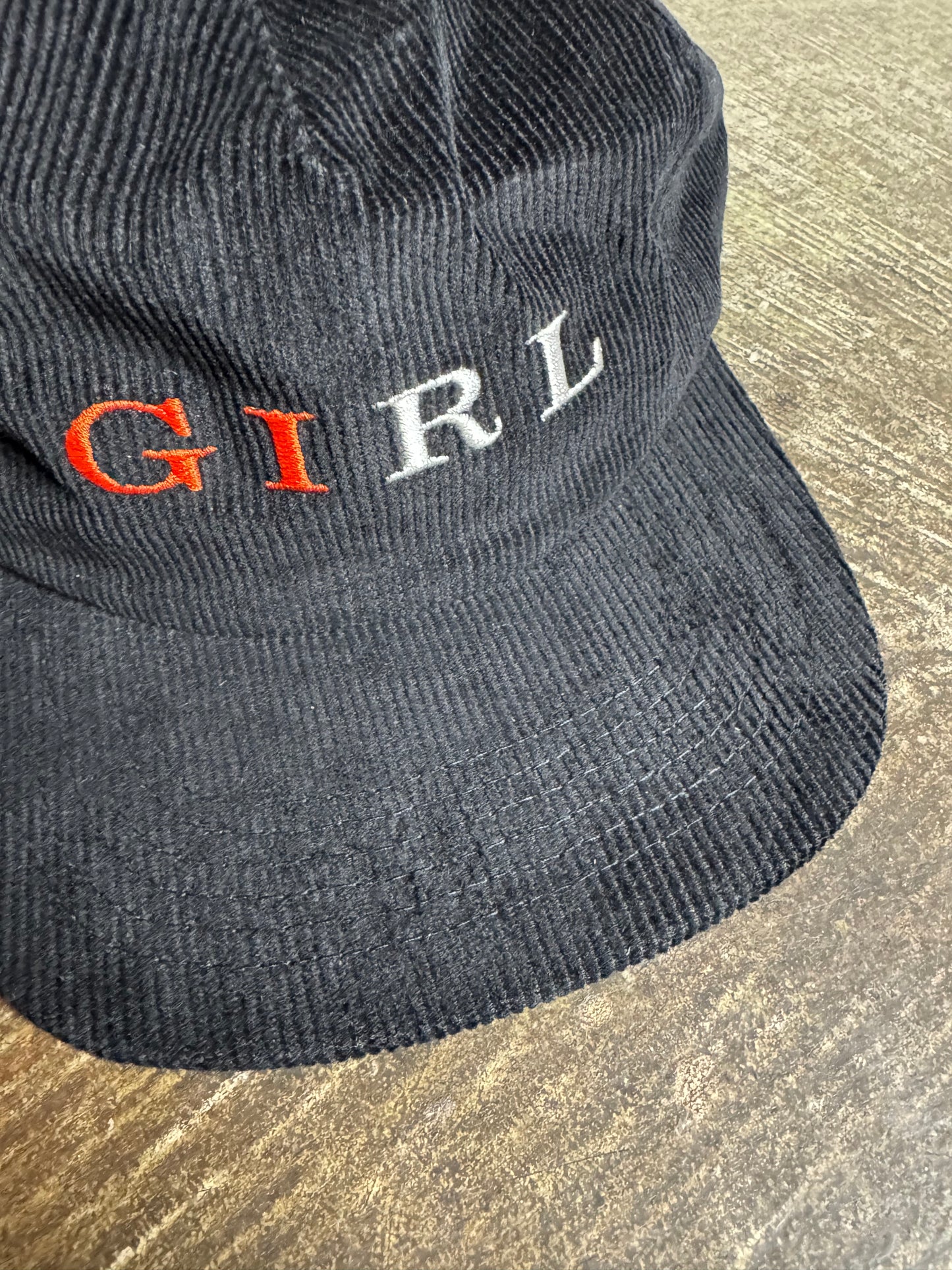Girl Serif 5-Panel Cord Snapback