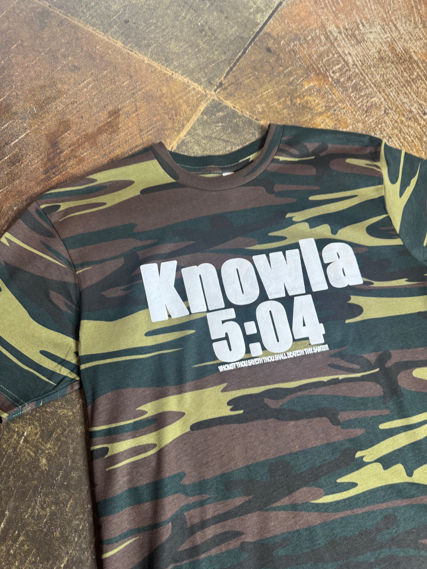 Knowla 5:04 Camo Tee