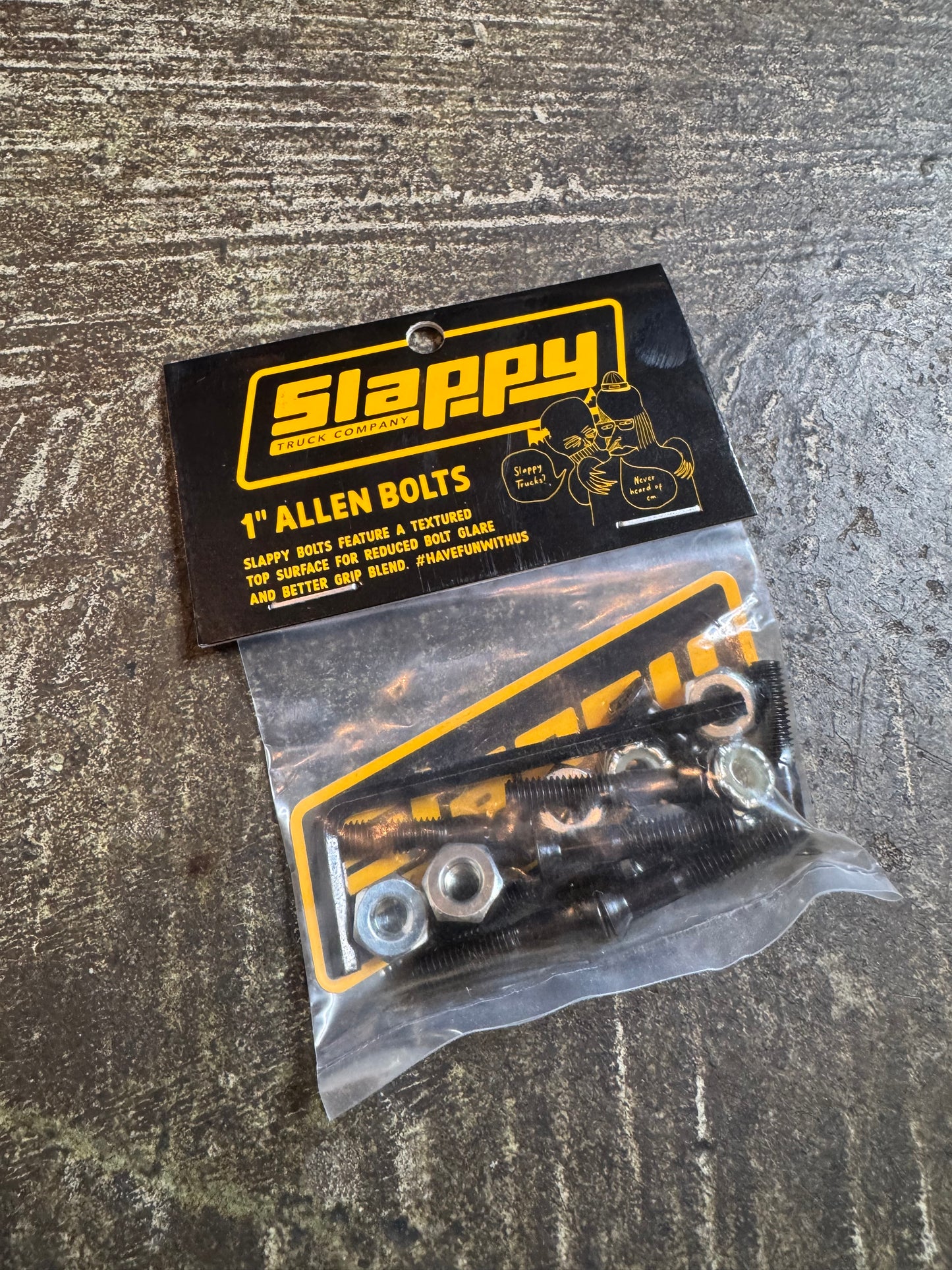 Slappy 1" Allen Bolts