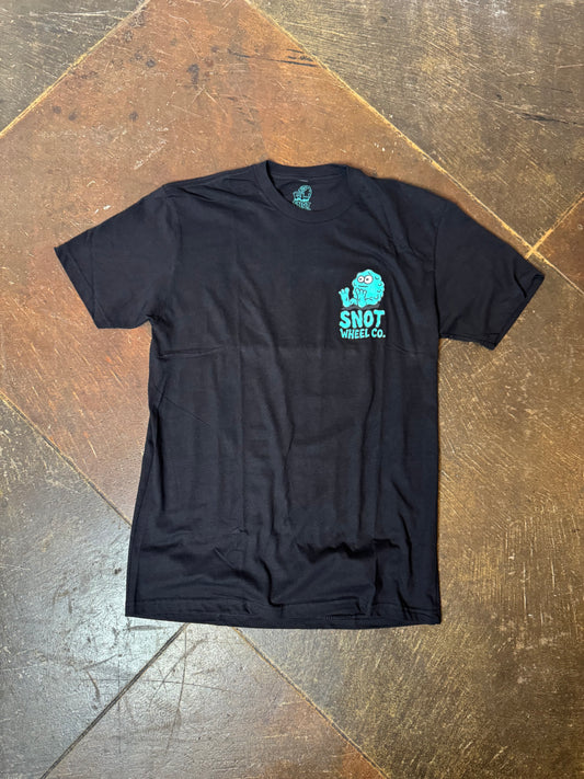 Medium Snot Wheel Co. T-Shirt - Black
