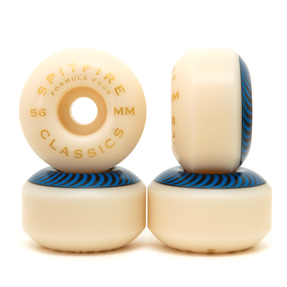 SF Classics 101A 56mm Wheels - White / Blue
