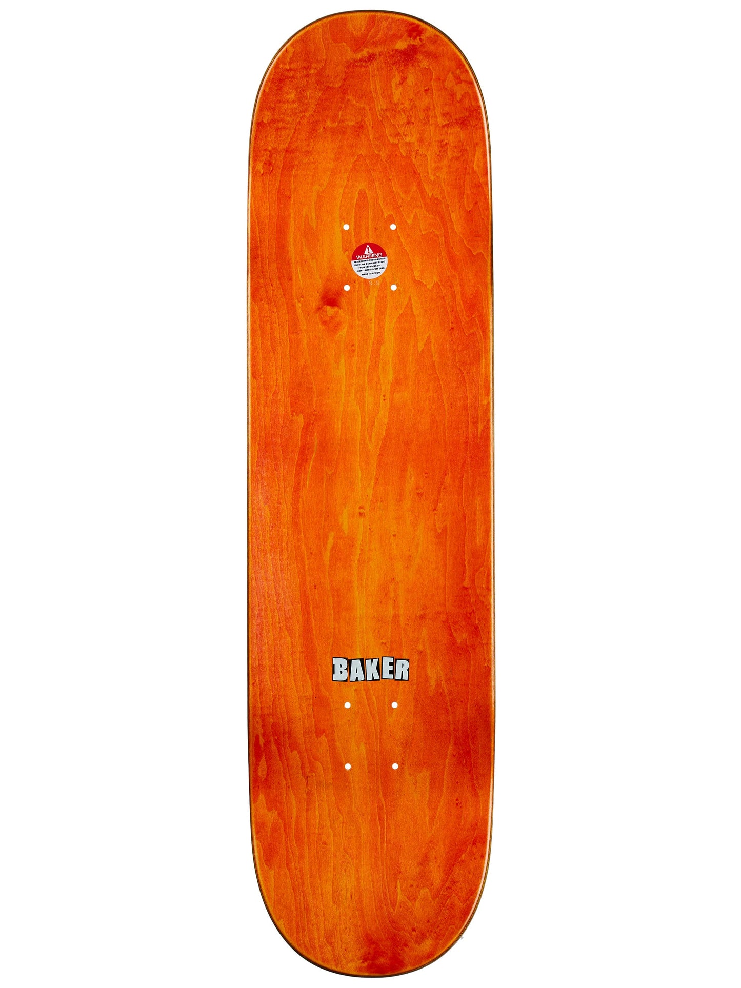 Baker Blue/White Logo Deck - 8.5