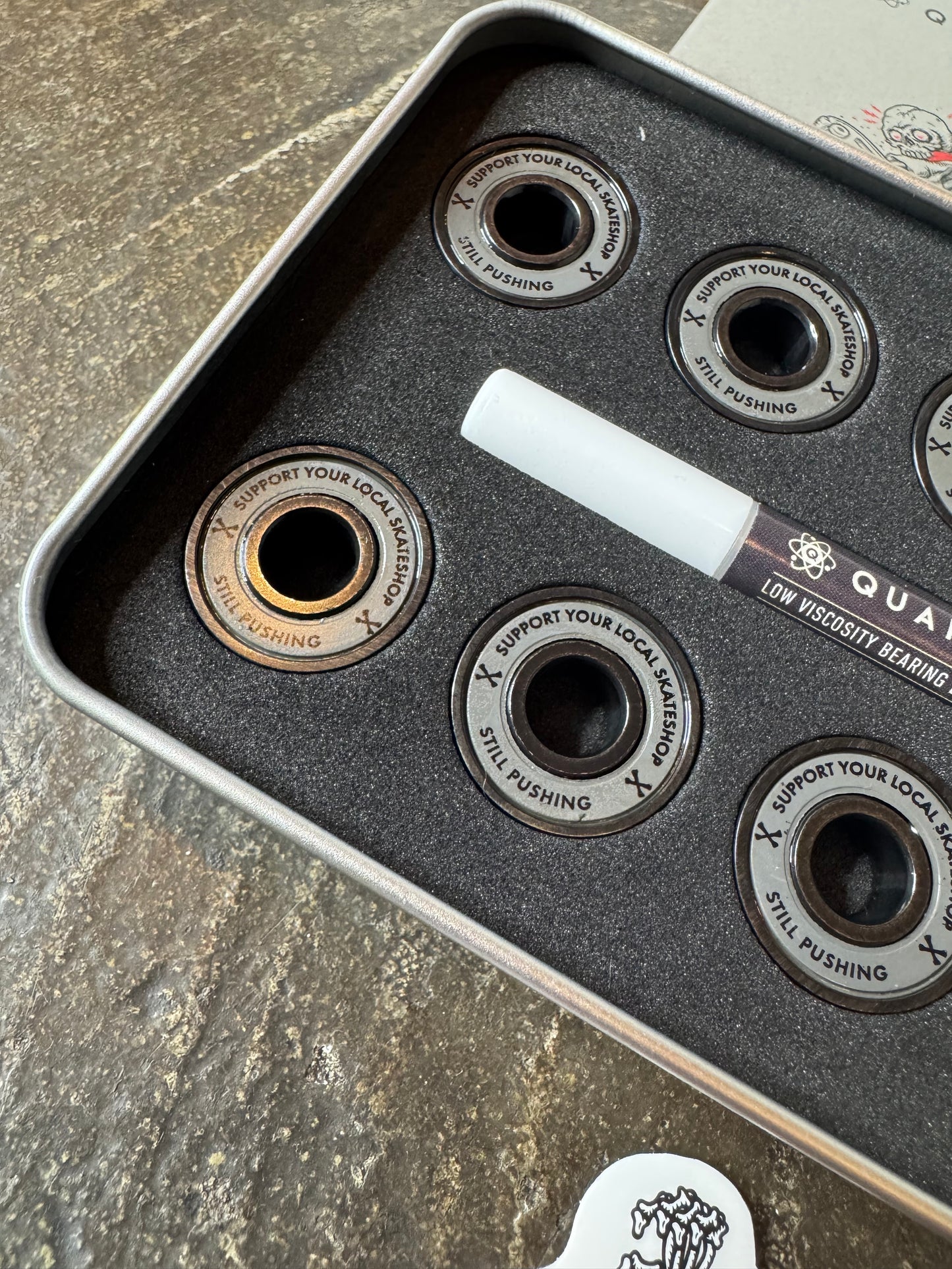 Quantum Still Pushing Metal Bearings