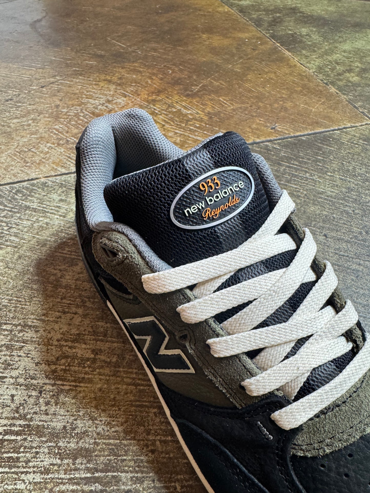 Andrew Reynolds 933 Black/ Olive Shoes