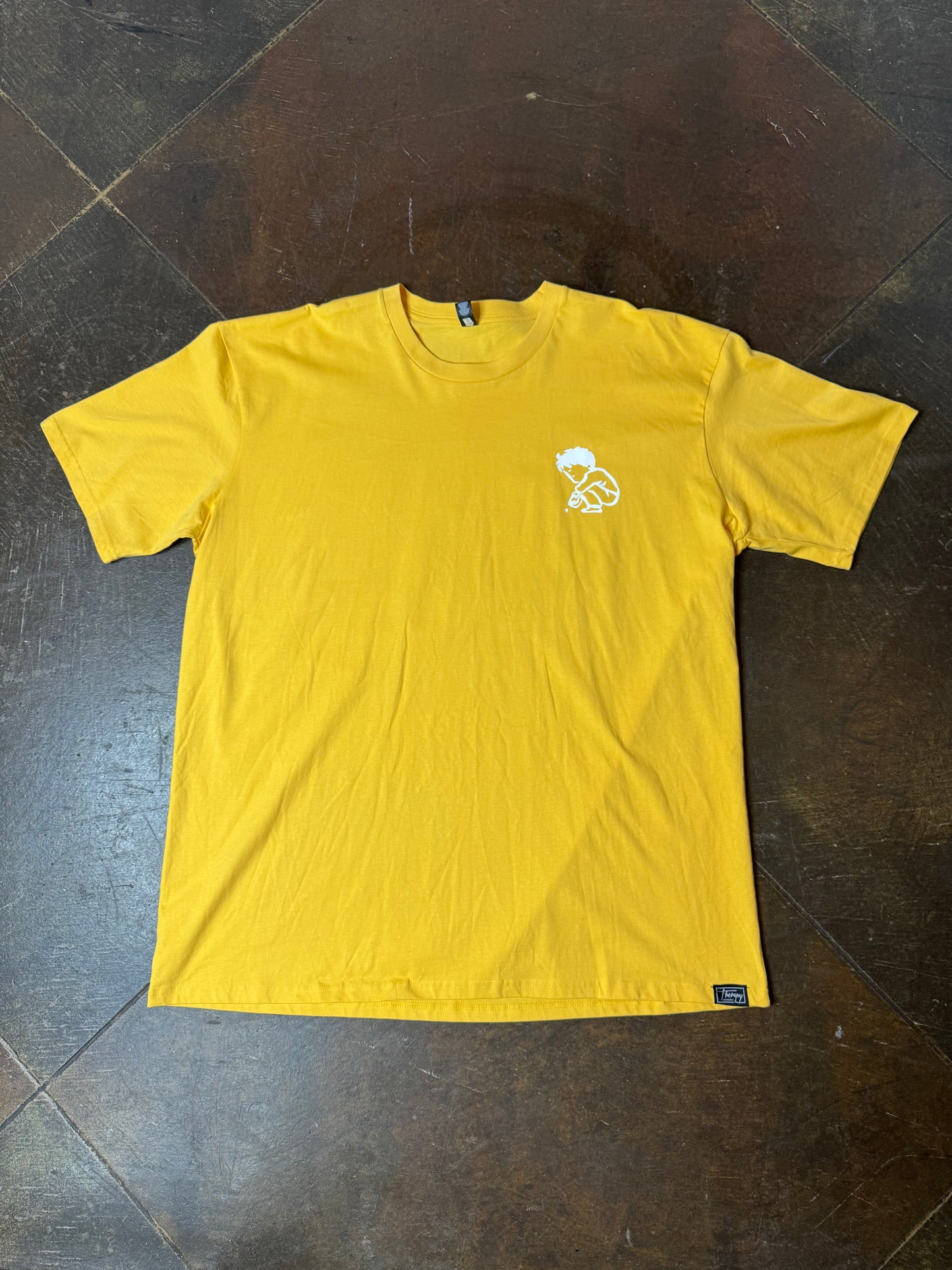 Plant Wise Seeds T-shirt 3X Yellow - Therapy Skateboards