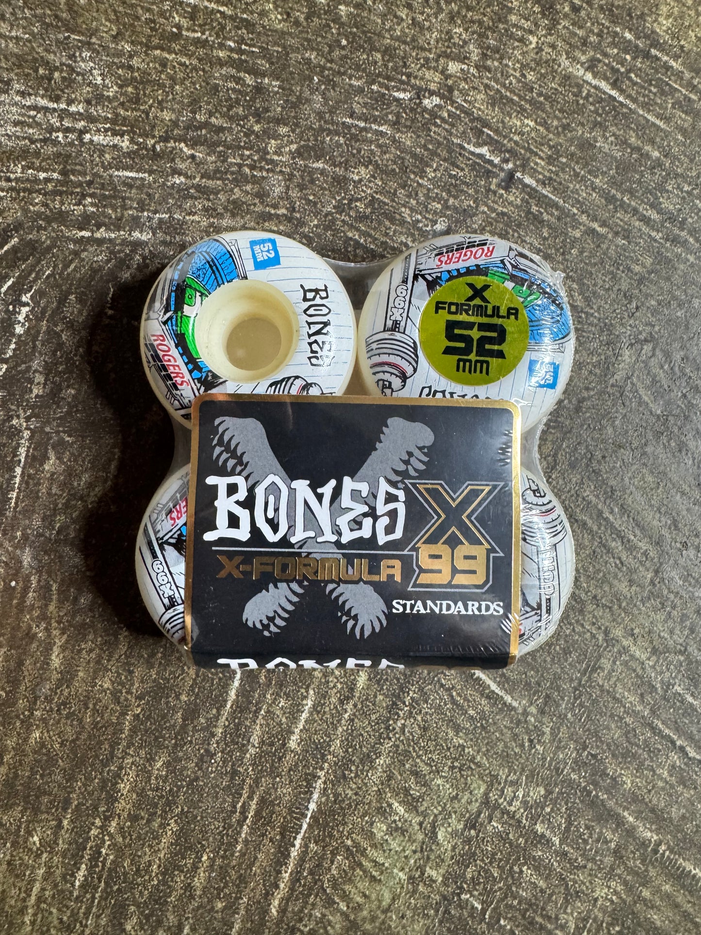 TJ Rogers Centre 52mm V1 Standard X99 Wheels