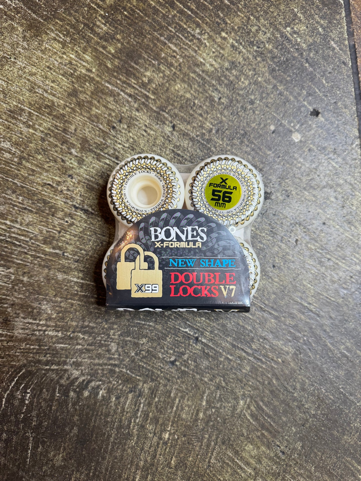 Bones Double Lock 56mm 97A Wheels