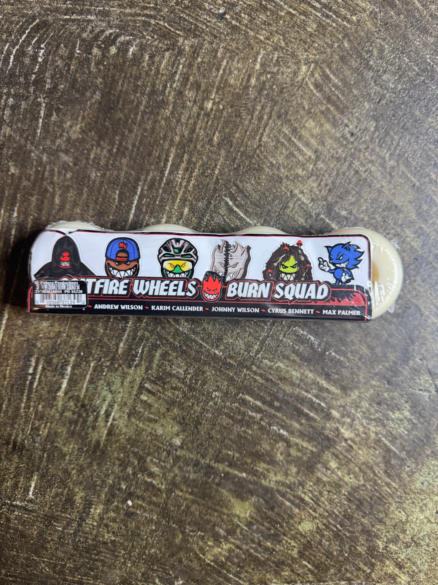 Durao Burn Squad 54mm 99A Natural Wheels