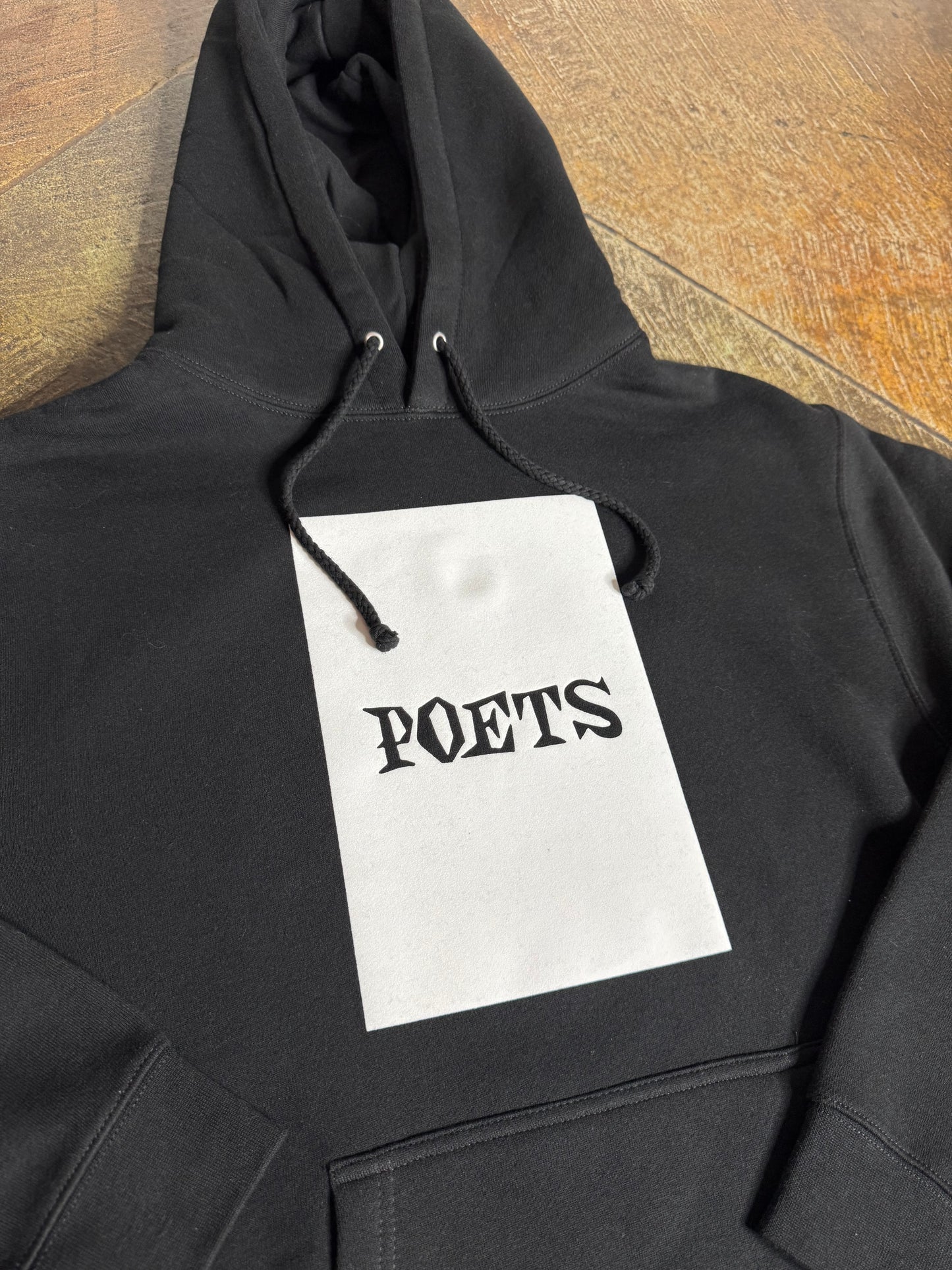 Poets Flocked Hoodie