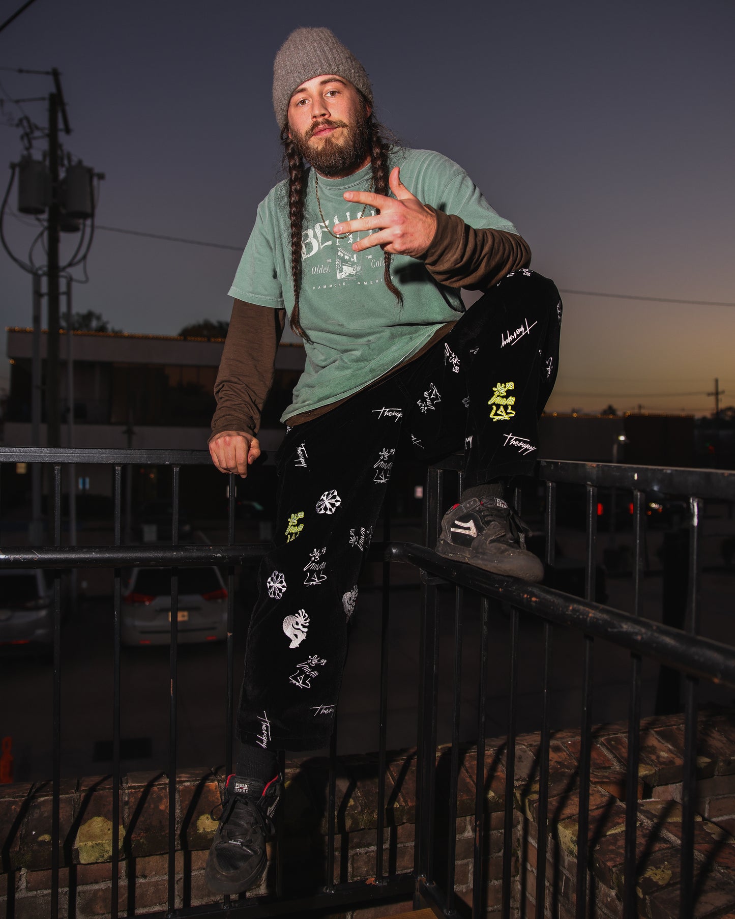 Therapy Lucas Beaufort x TVS Collabo Pants