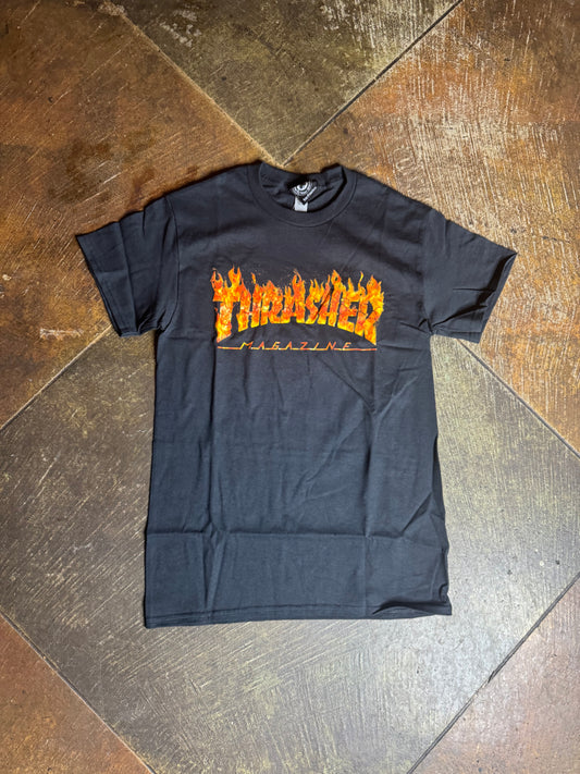 Thrasher Inferno Tee - Black