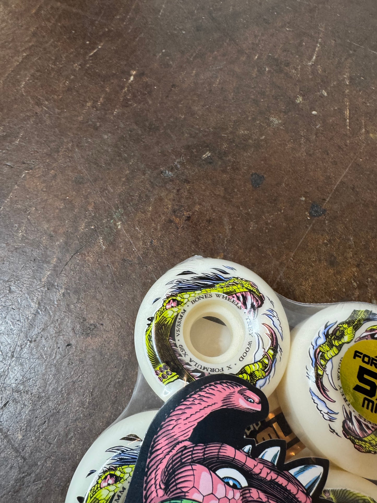 Trey Wood Dino-Sortas 55mm V6 Sidecut X99 Wheels