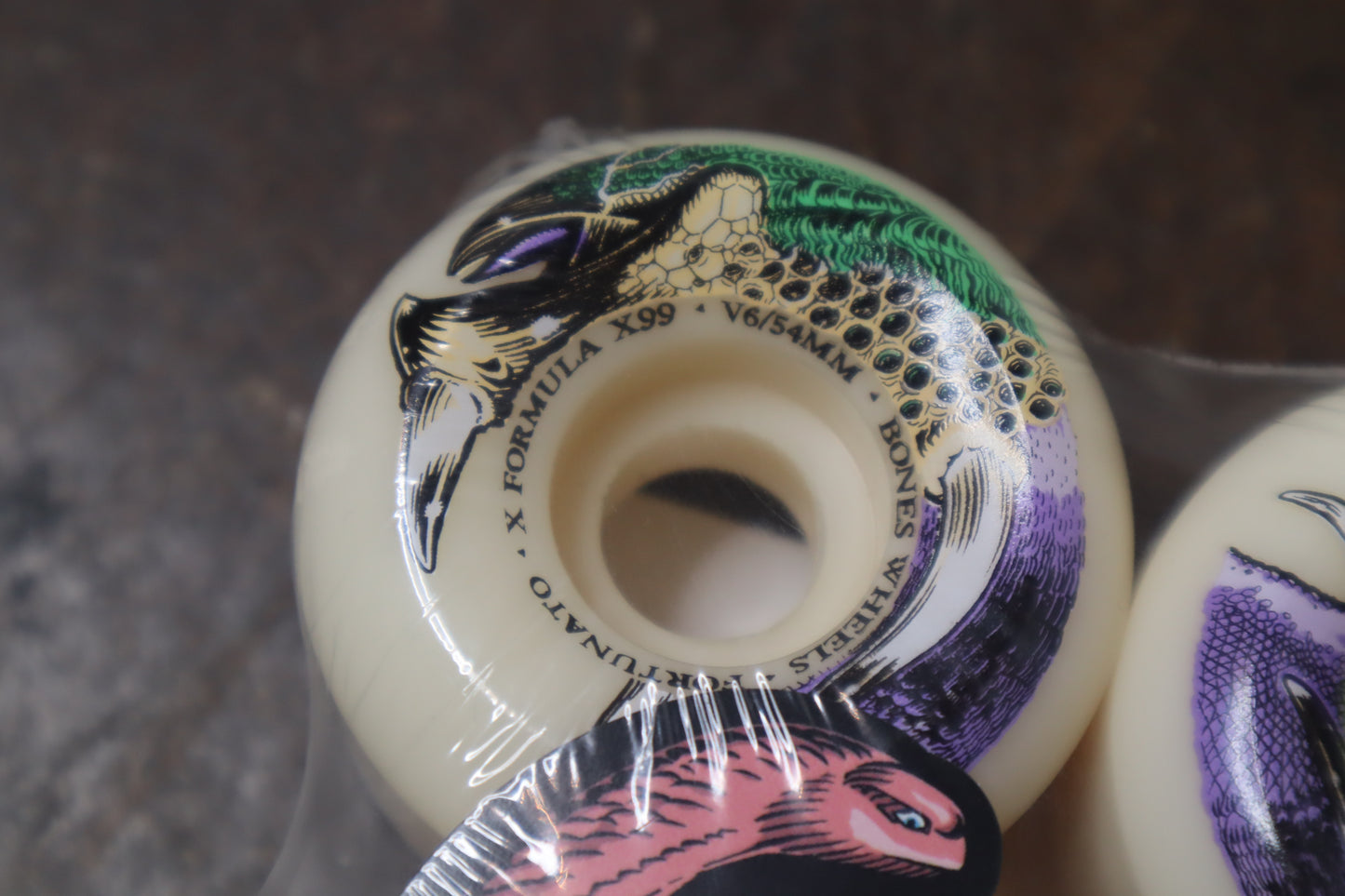 Fortunate Dino-Sortas 54mm V6 Widecut X99 Wheels