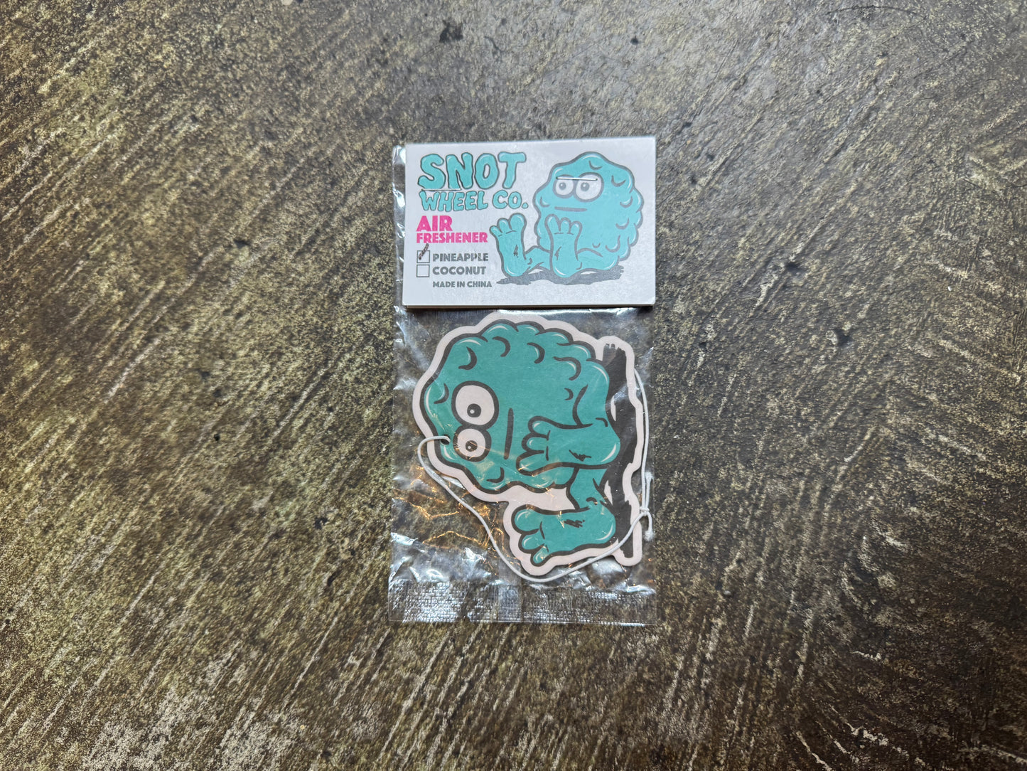 Snot Wheel Co. Air Freshener