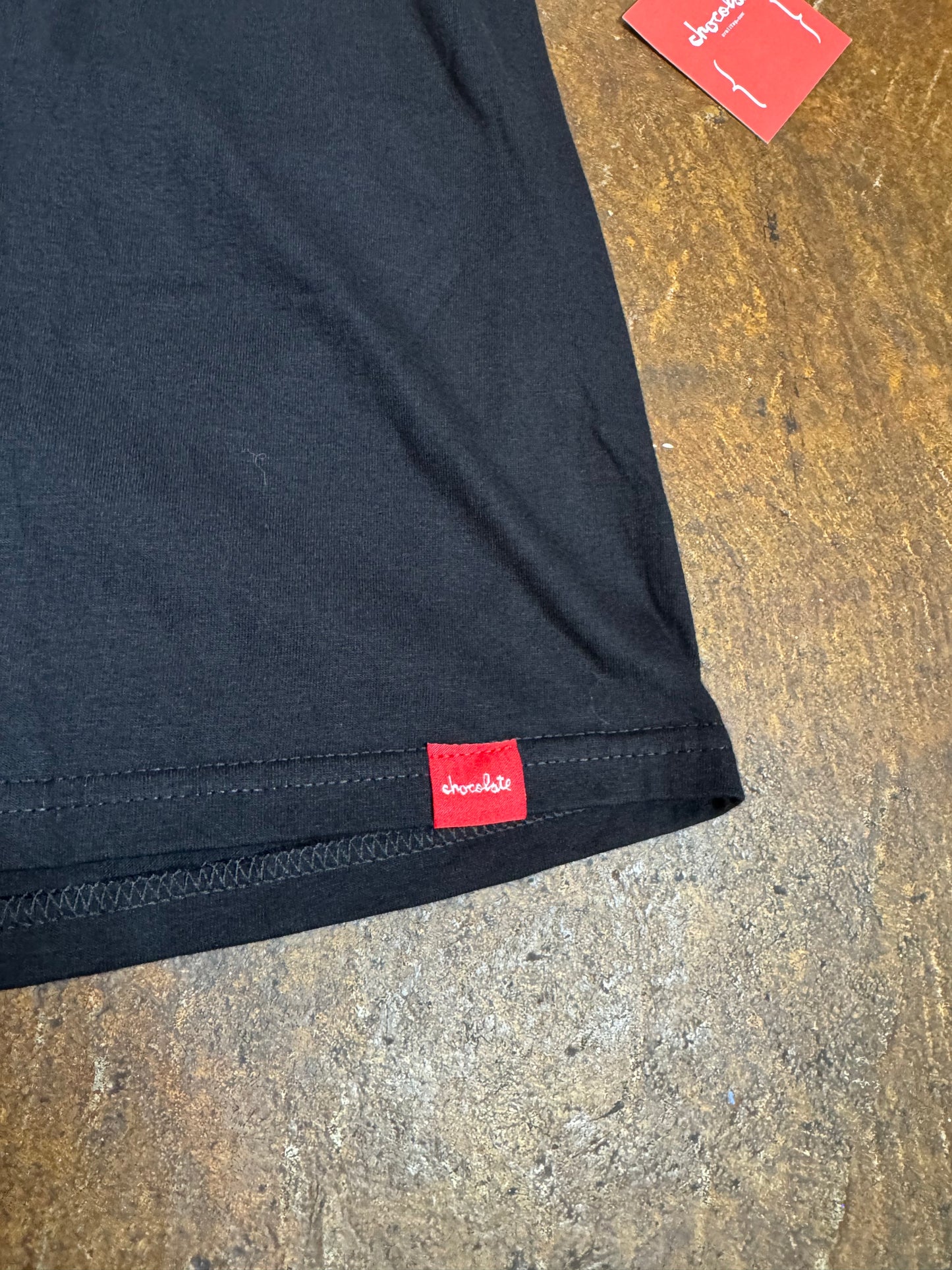 Chocolate Skrunk Black Tee - Medium