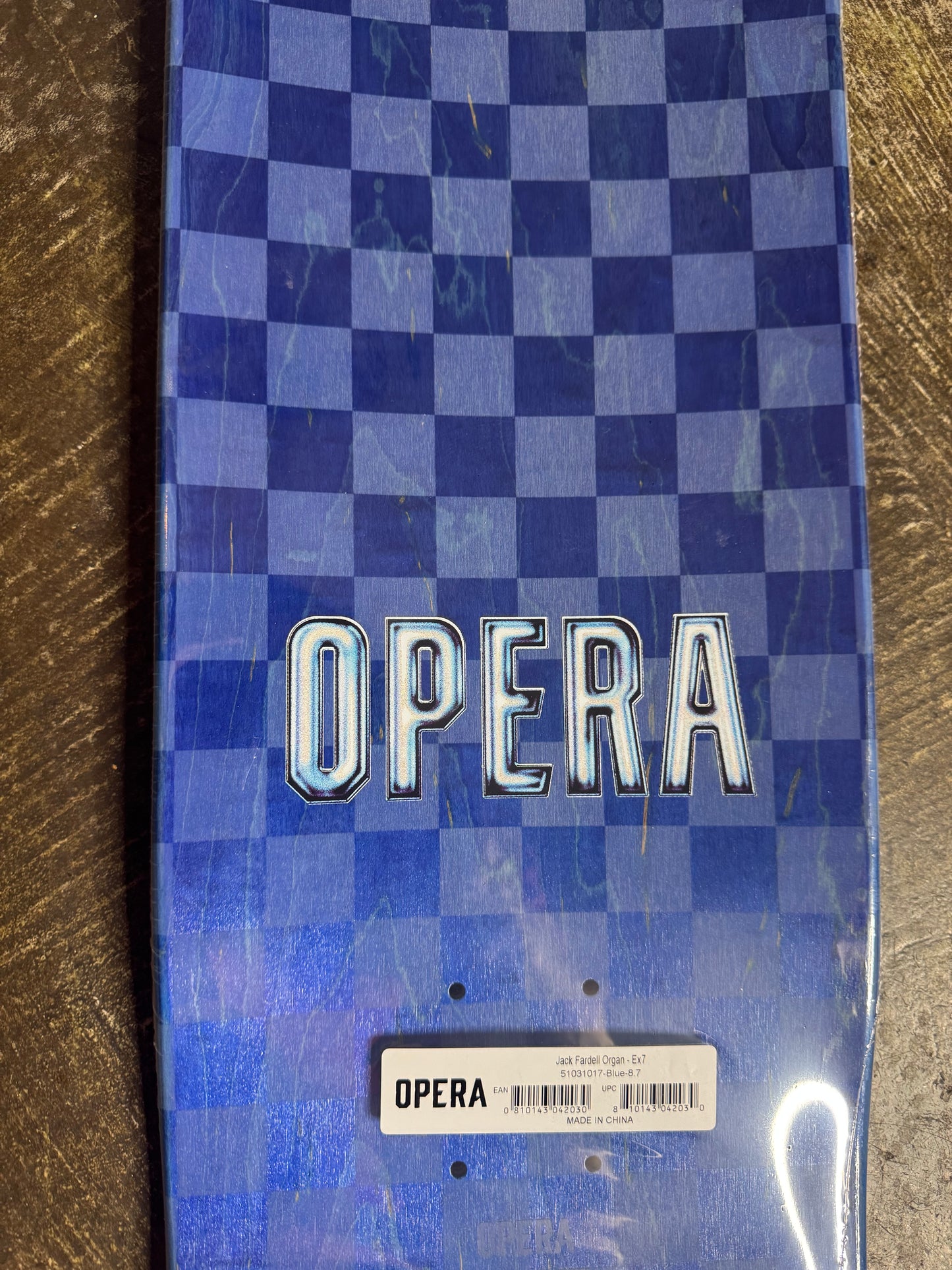 Jack Fardell Organ Deck - 8.75