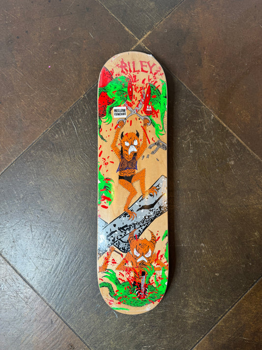 Riley Hawk Toxic Rats Deck - 8.12