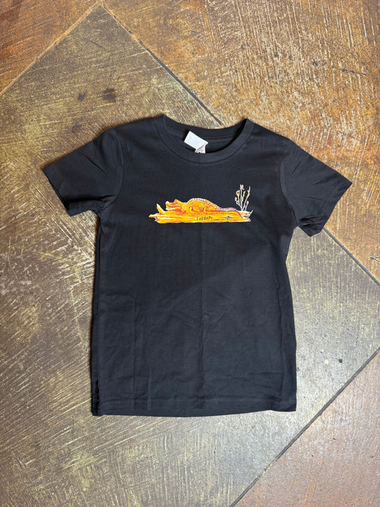 Black Gator Tee - Kids