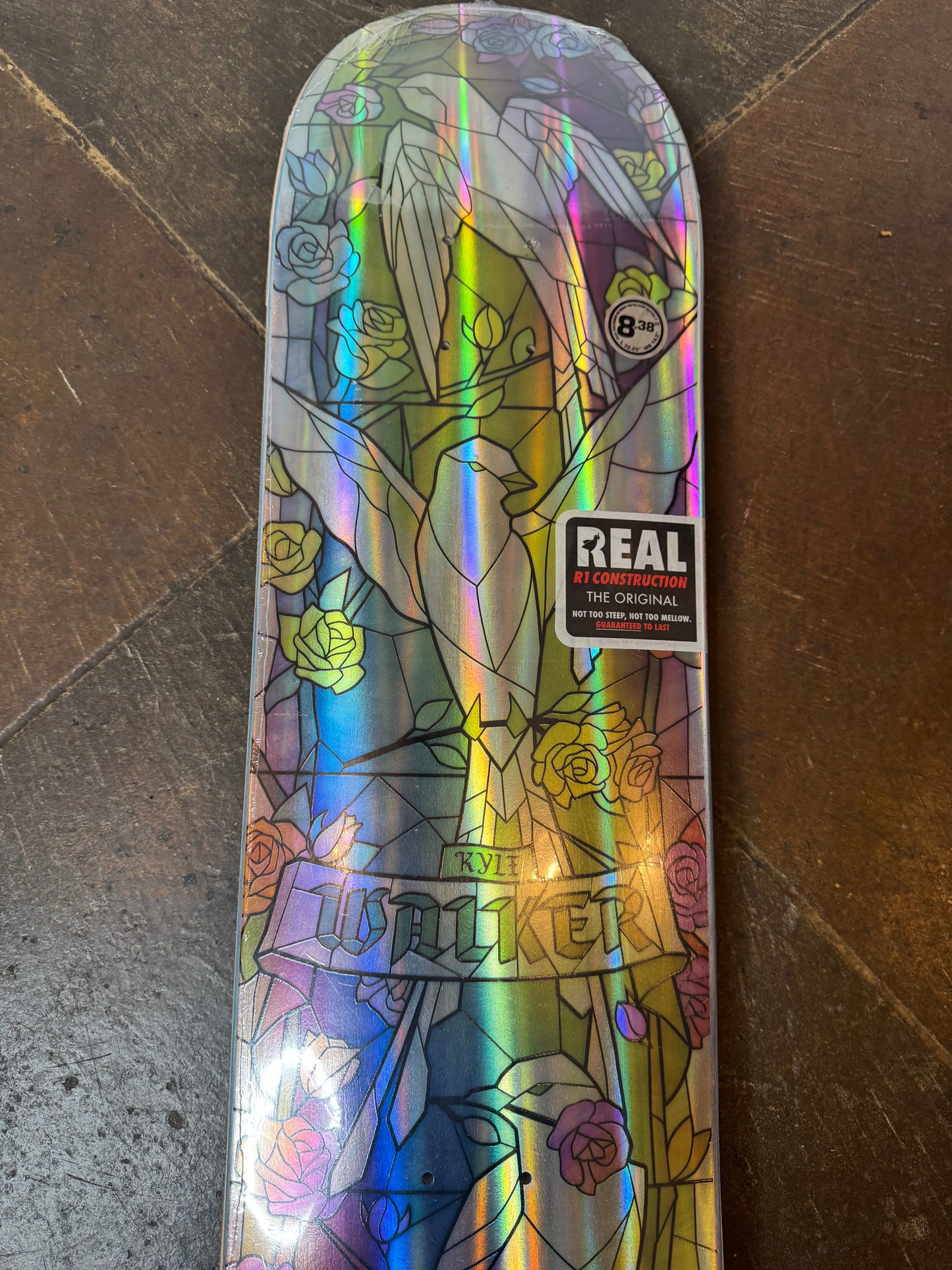 Real Kyle Walker Holographic Cathedral - 8.38 Deck