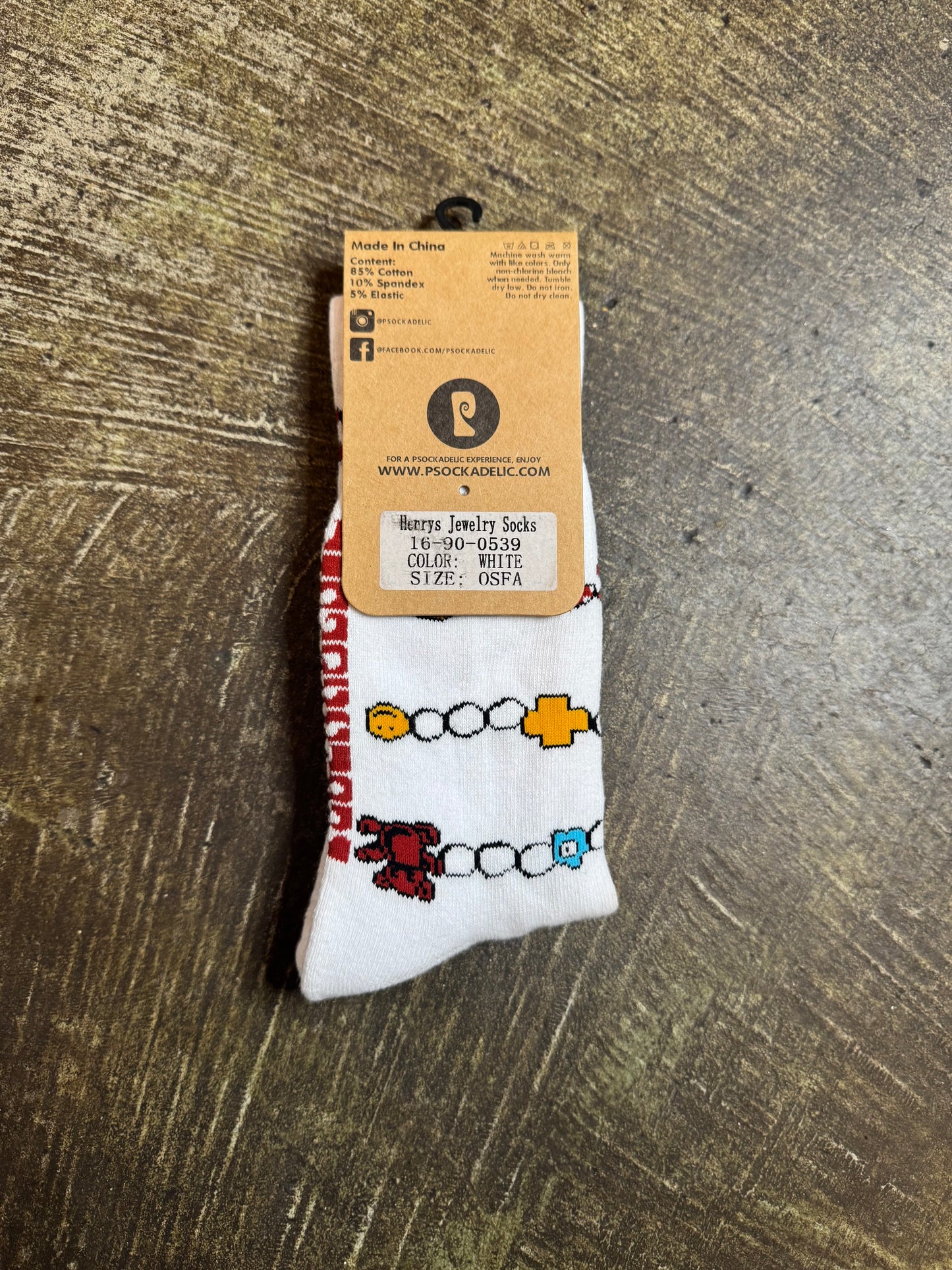 Henry’s Jewelry Socks