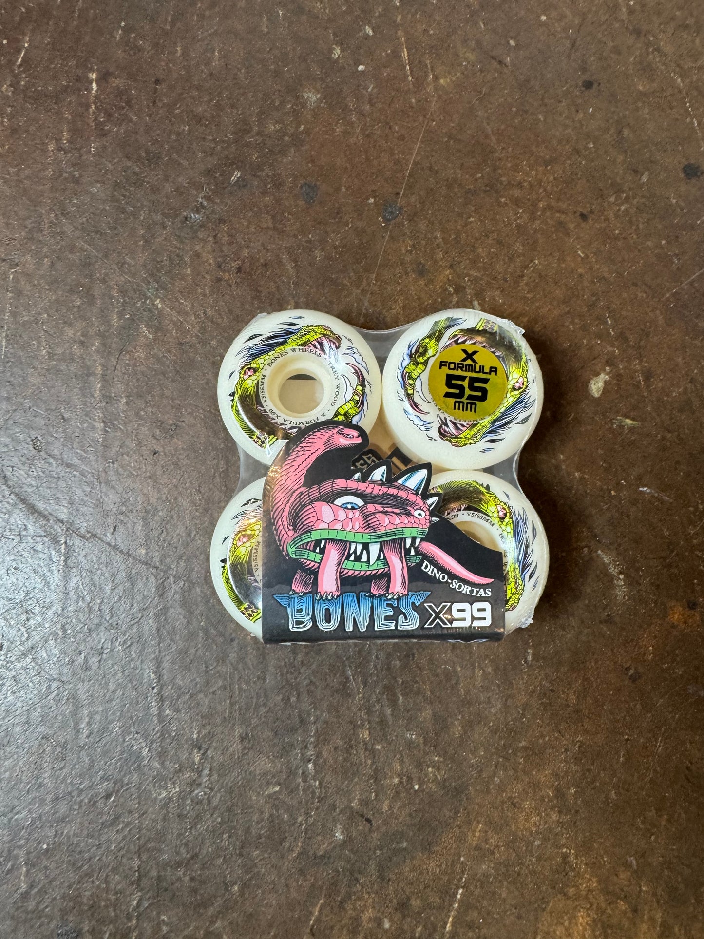 Trey Wood Dino-Sortas 55mm V6 Sidecut X99 Wheels