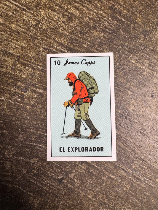 Chocolate Loteria Sticker