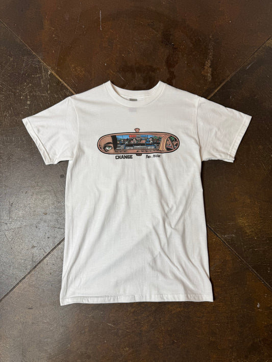 Marc McKee White Tee Small - Change Skateshop