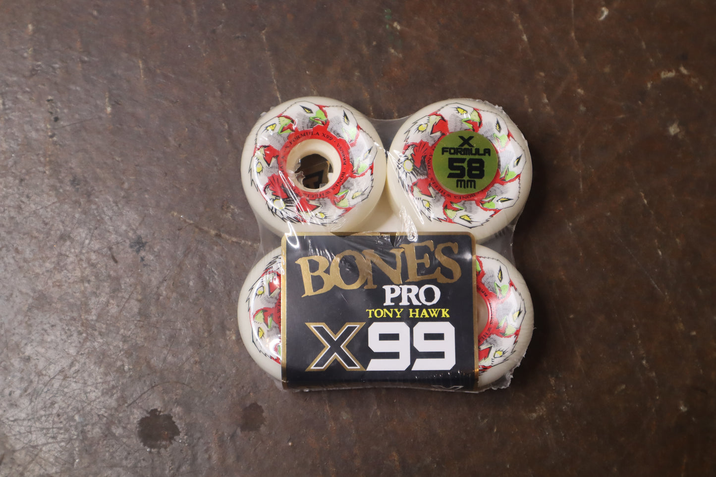 Hawk XF V5 Animation 58mm 99A Wheels