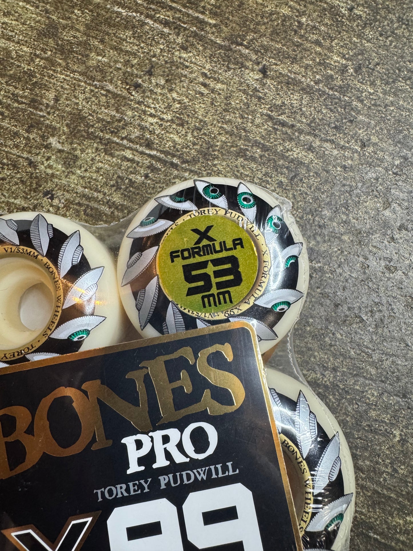 Torey Pudwill Eyeing Saucer 53mm V1 Standard X99 Wheels