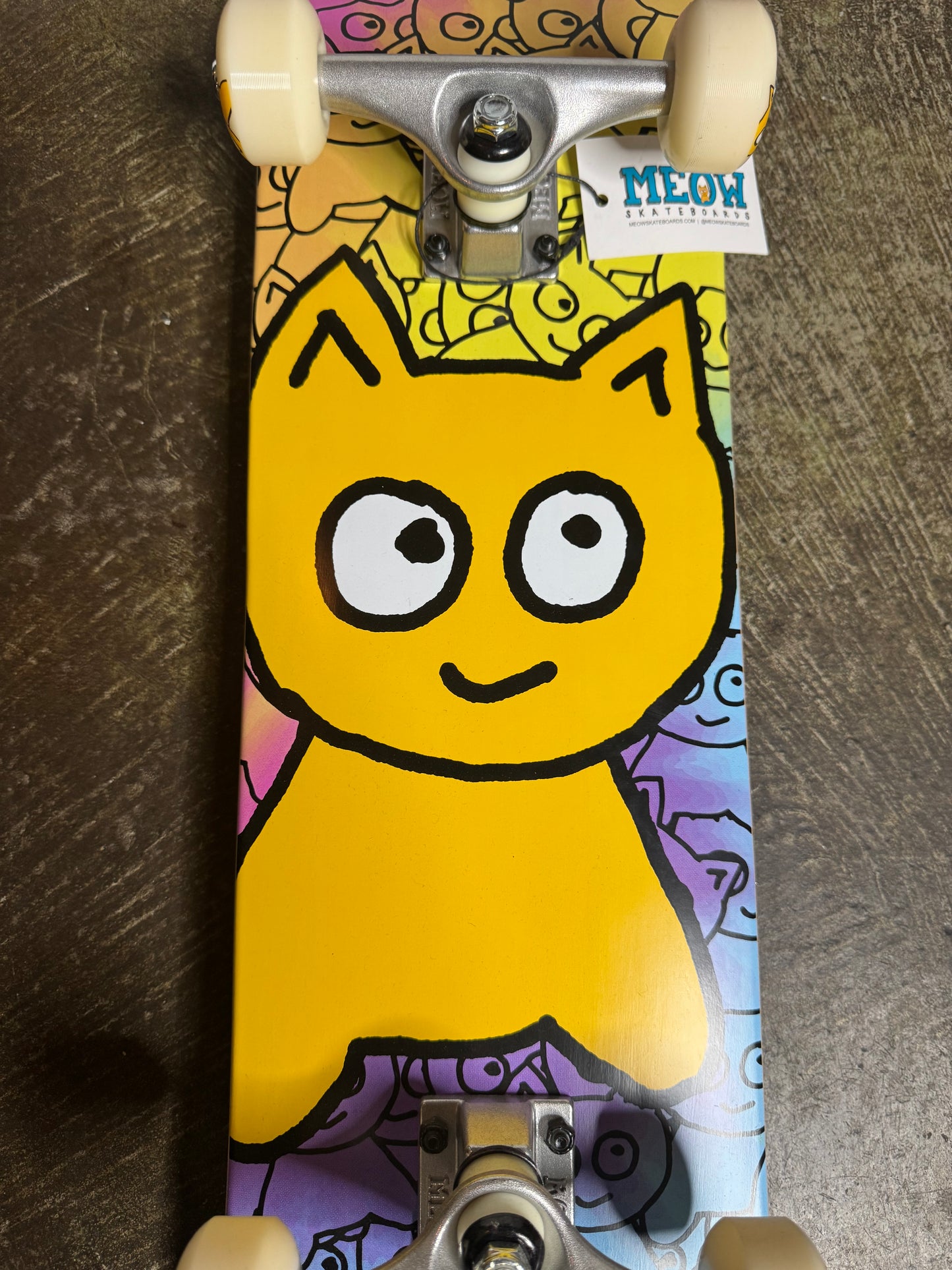 Meow Sticker Pile Soft Top Complete