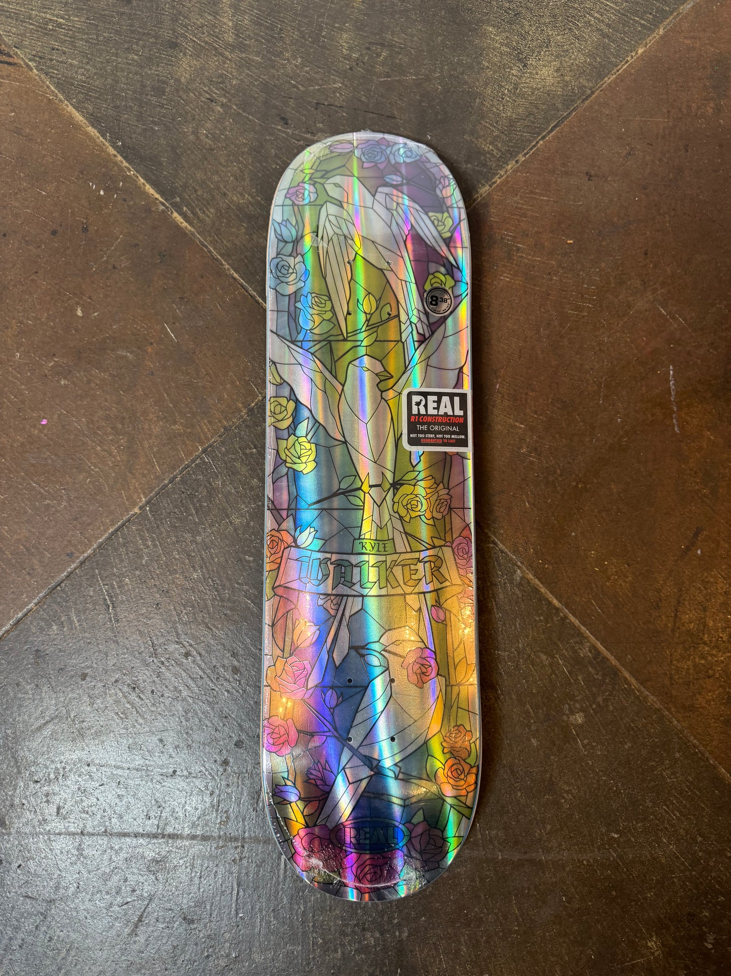 Real Kyle Walker Holographic Cathedral - 8.38 Deck